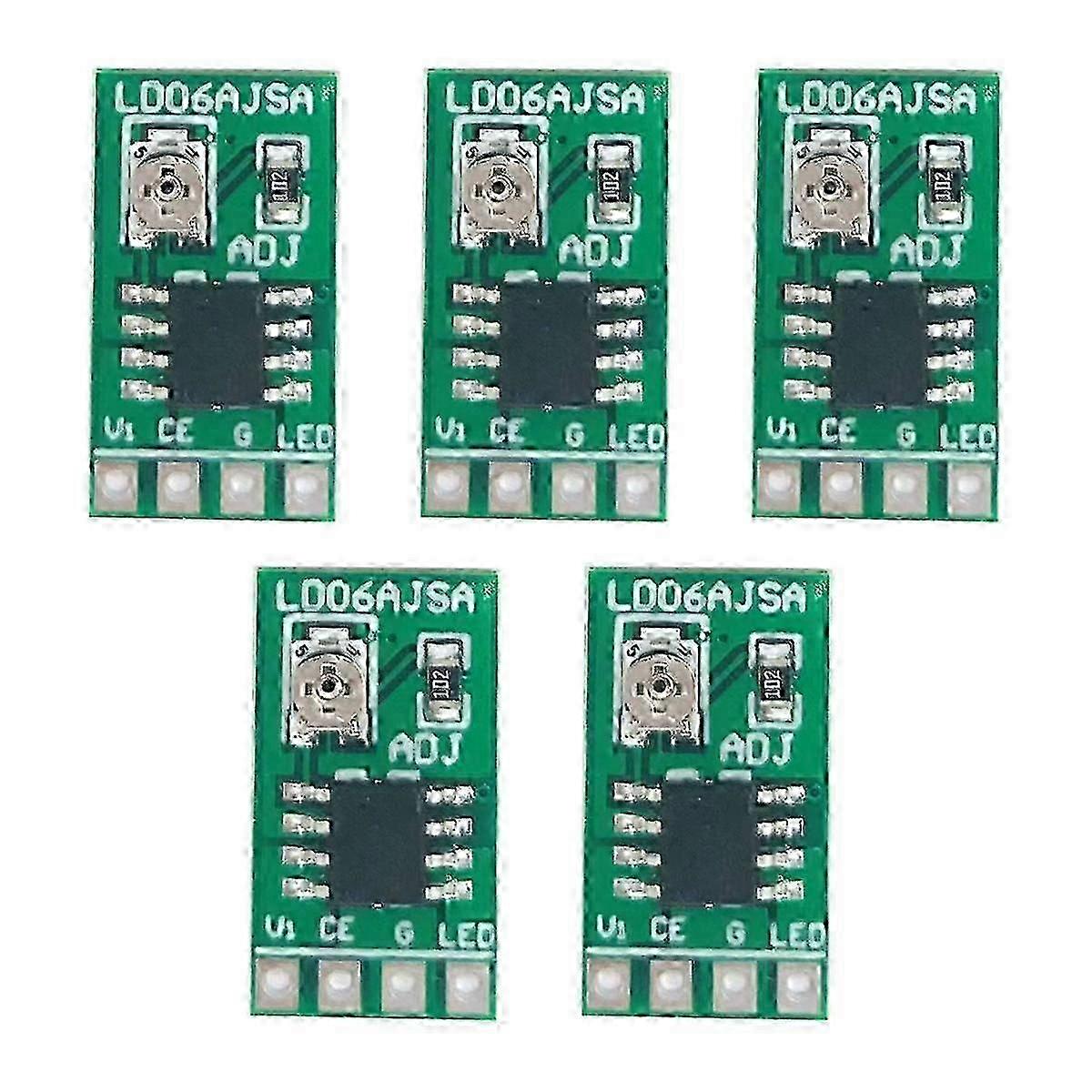 5 قطع 30-1500MA قابل للتعديل ثابت الحالي LED سائق DC 3.3V 3.7V 4.2V 5V PWM لوحة التحكم باك P