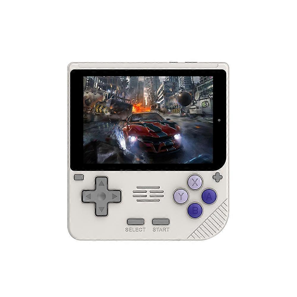 Powkiddy V10 Handheld Game Console 3.5'' IPS Screen Portable Video Gaming Console Support 128GB Card High-Clear Open Source Game Player