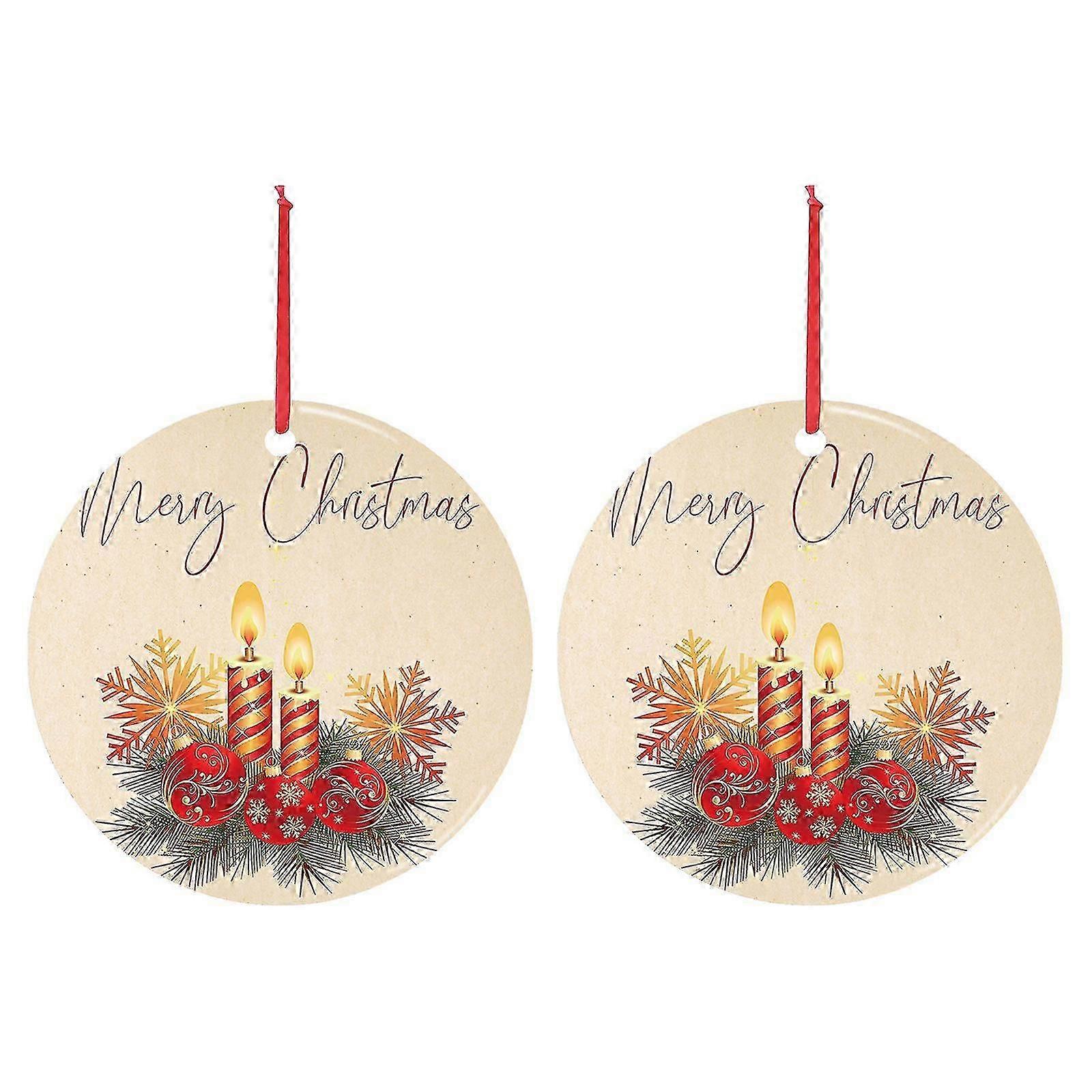 تخصيص الزينة على شكل الحلي المعلقة لتزيين عيد الميلاد