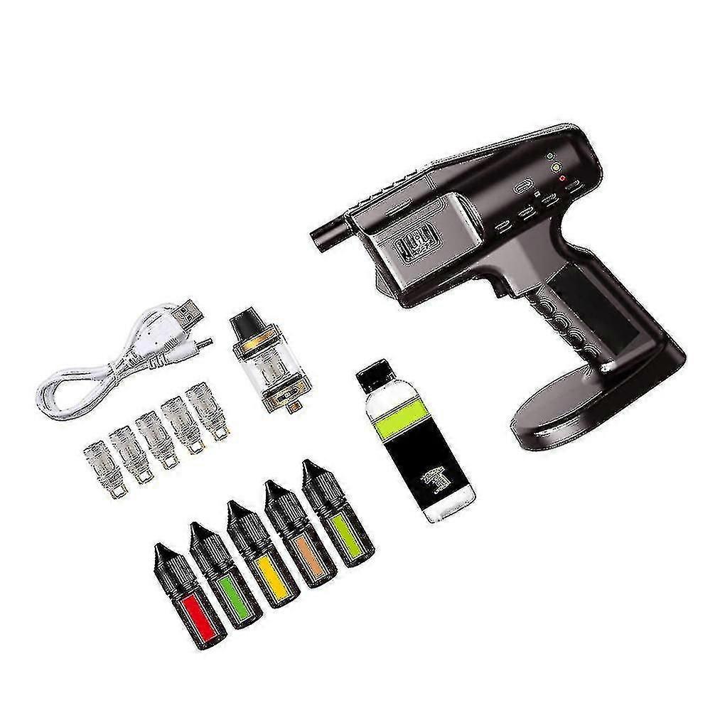 Handheld Cocktail Bubble Maker Infuser Machine With Accessories For