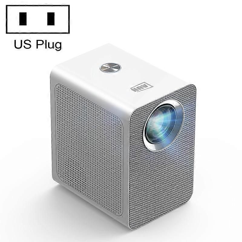 AUN ET50 4 inch 180 Lumens 1920x1080P Smart LED Mini Projector, Plug Type:US Plug