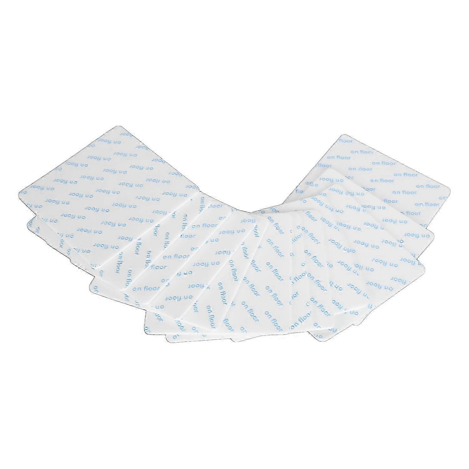12Pcs Carpet Stickers Anti Slip Versatile Washable Waterproof Double Sided Adhesive Rug Pads for Hom