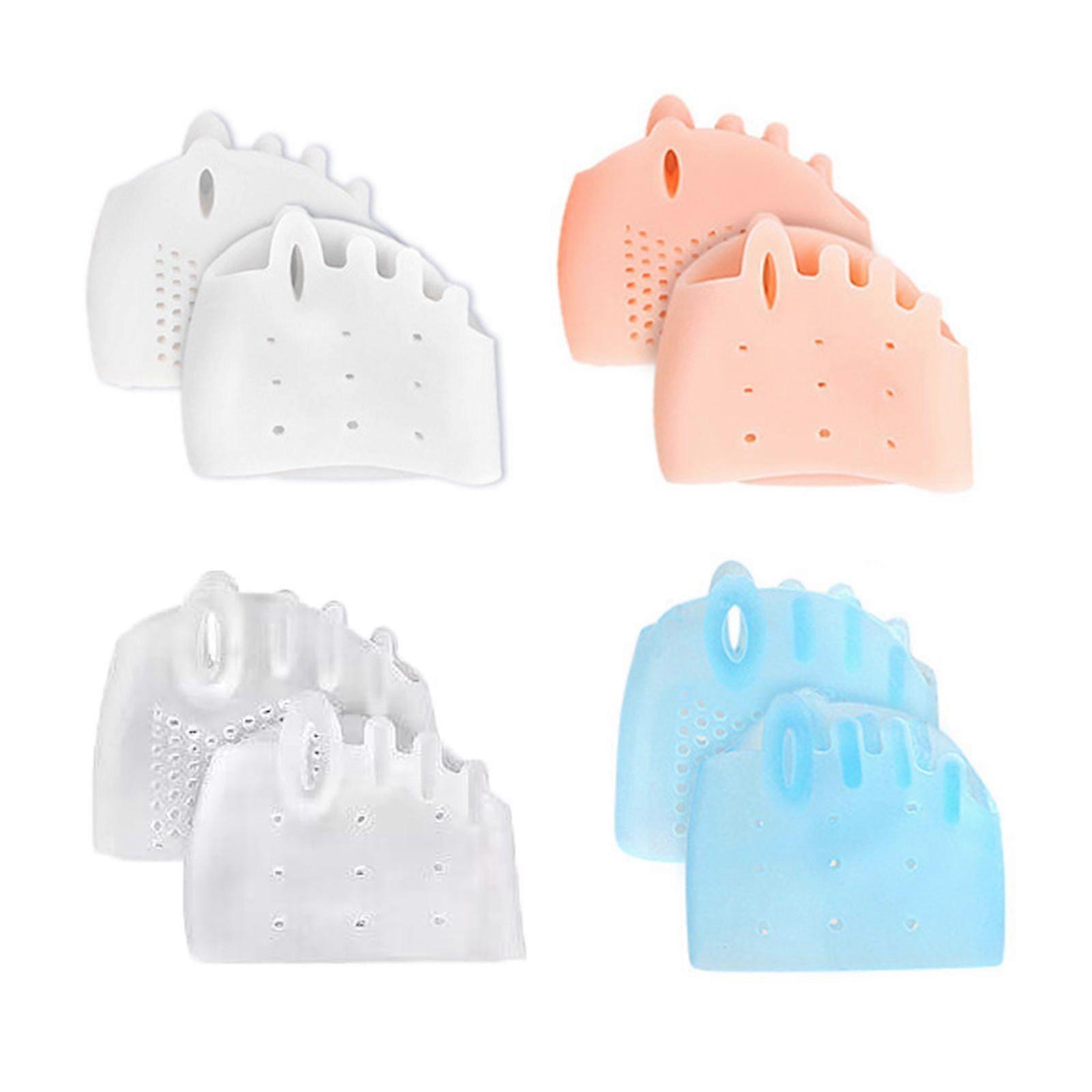 4 Pairs Silicone Toe Separators for Women Men,Hygger Toe Separators Breathable
