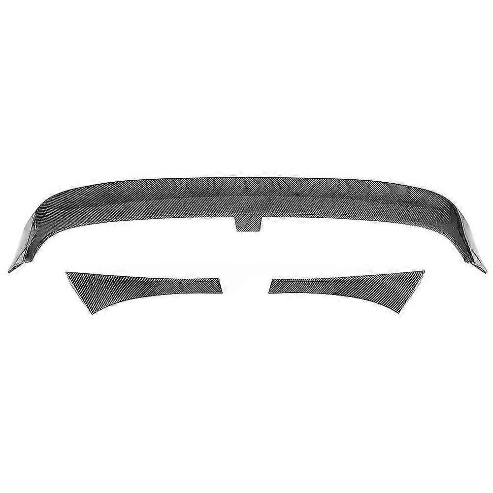 Carbon Fiber Look For Maxton Style Rear Roof Spoiler Fit For Mk7/mk7.5 R 20132020