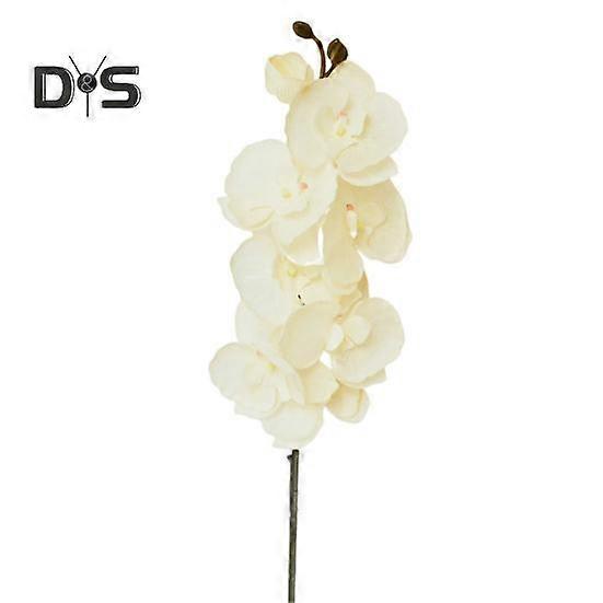 Fabric Faux Butterfly Orchid Non-fading Pretty Fake 3D Phalaenopsis Flower