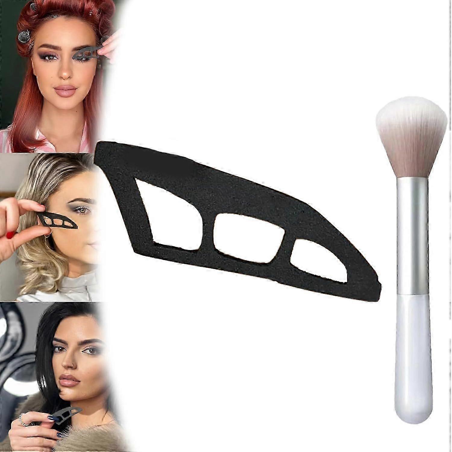 Eyetour oogschaduw tool, eyetour uw glam bestie, eyetour oogschaduw gids, eyetour make-up tool voor oogschaduw, oogschaduw stencils voor de ogen, eyeliner te