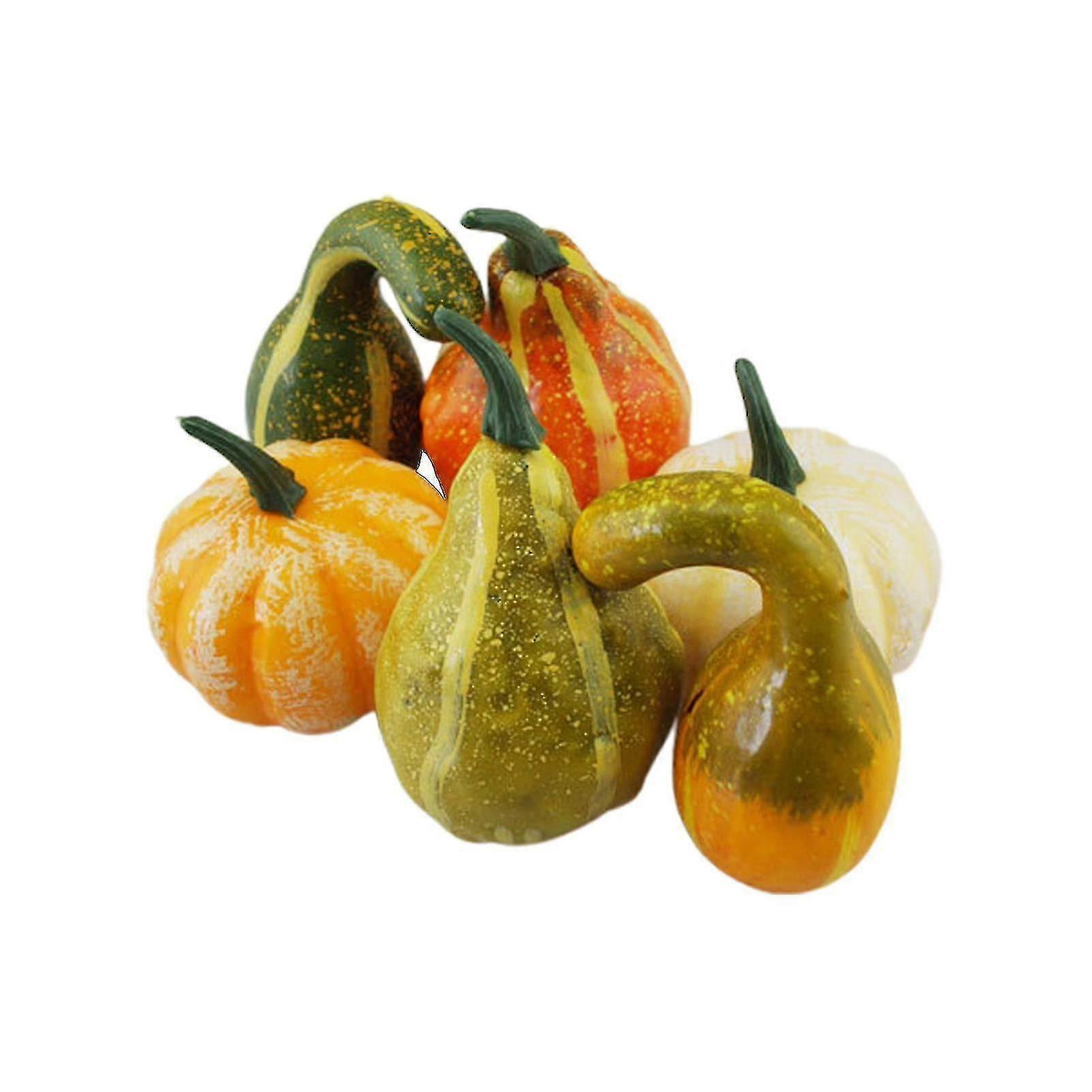 Durable Artificial Pumpkins for Halloween - Creative Gift & Decoration