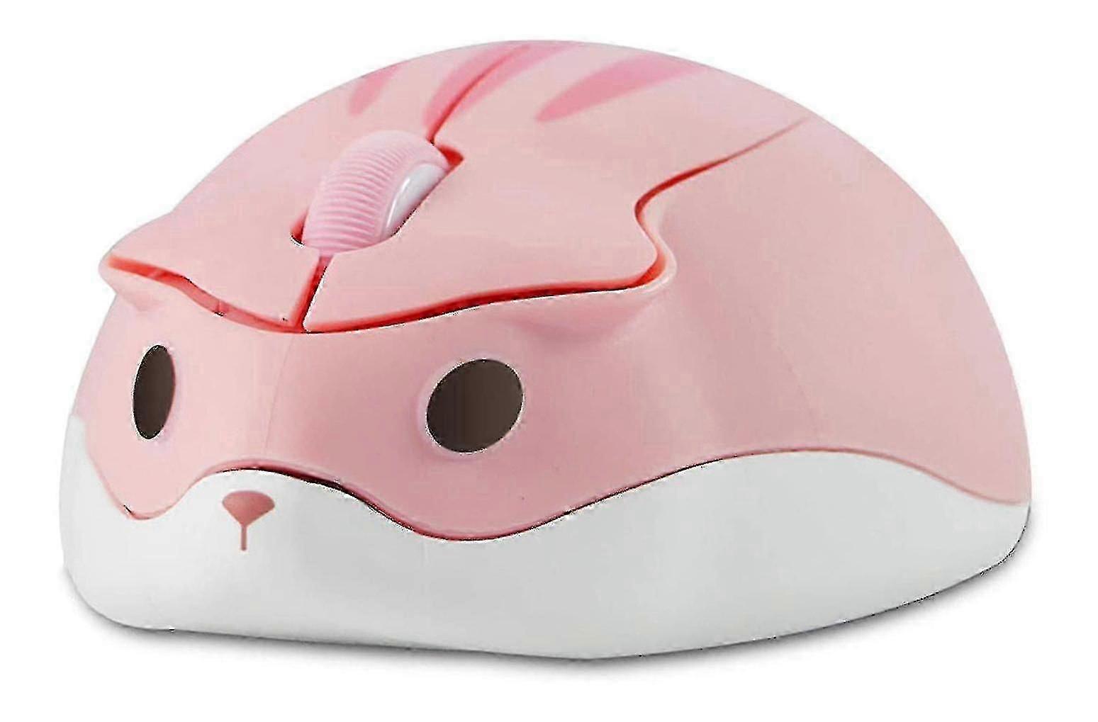 Wireless Mouse In Hamster Shape Quiet With Usb Receiver For Children