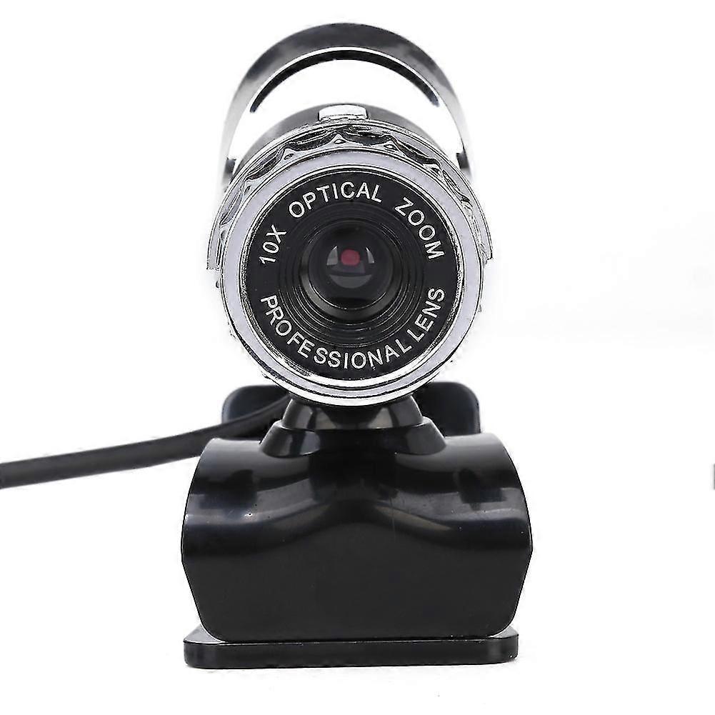 USB 2.0 Web Camera High Clarity Video Webcam with Built-in Microphone for Laptop Computer