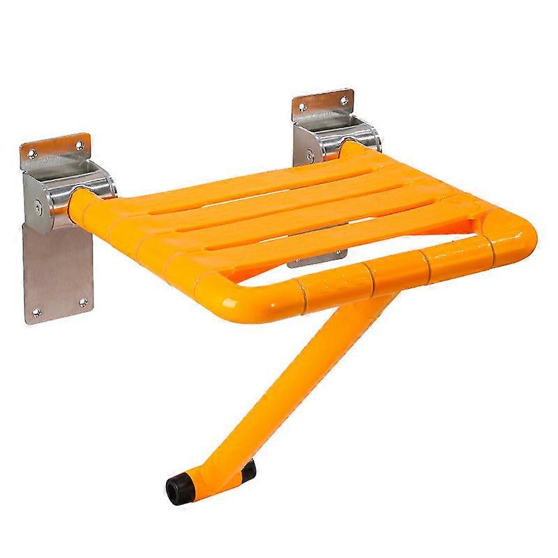 براز قابل للطي في الحمام ، حمام للمعاقين ، حمام ، مقعد مثبت على الحائط