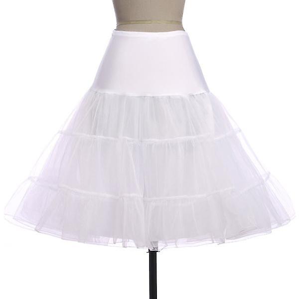 Jupon Jupes Femmes Rétro Vintage Jupe Robe Crinoline Jupon Rockabilly Sous-jupon pour le mariage