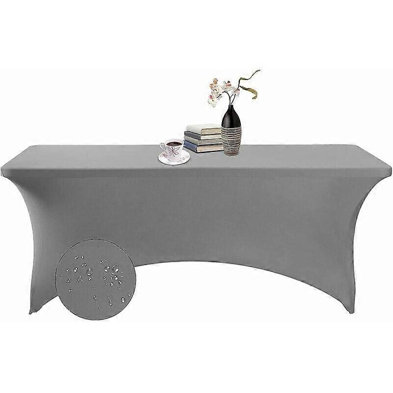Square Tablecloth - Gray - 6FT (183X76X76CM)