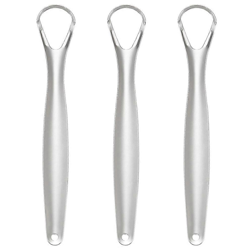 Durable & Bend-Proof Tongue Scraper, Stainless Steel Bpa-Free Tool for Oral Hygiene, Quick & Easy Use, Ergonomic Design, Extra-Wide Head for Bad