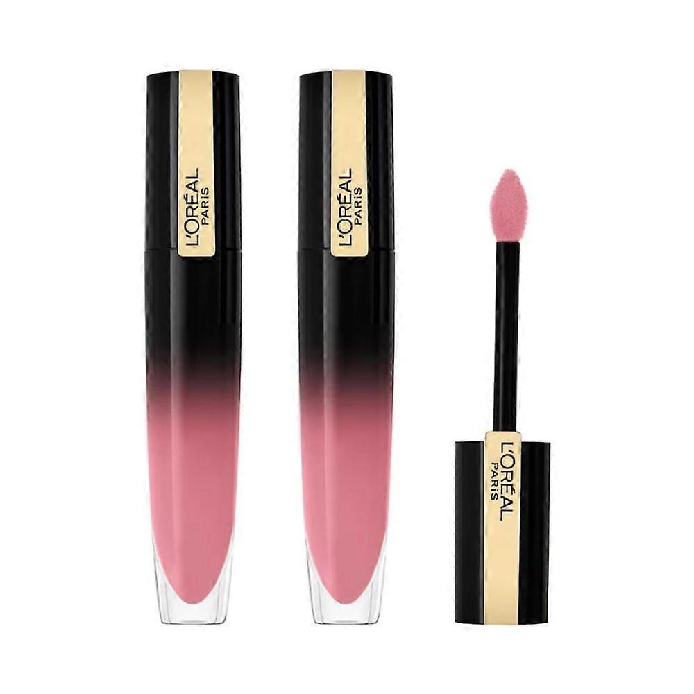2 x Lápiz labial líquido L'Oréal Paris Rouge Signature - 305 Be Captivated