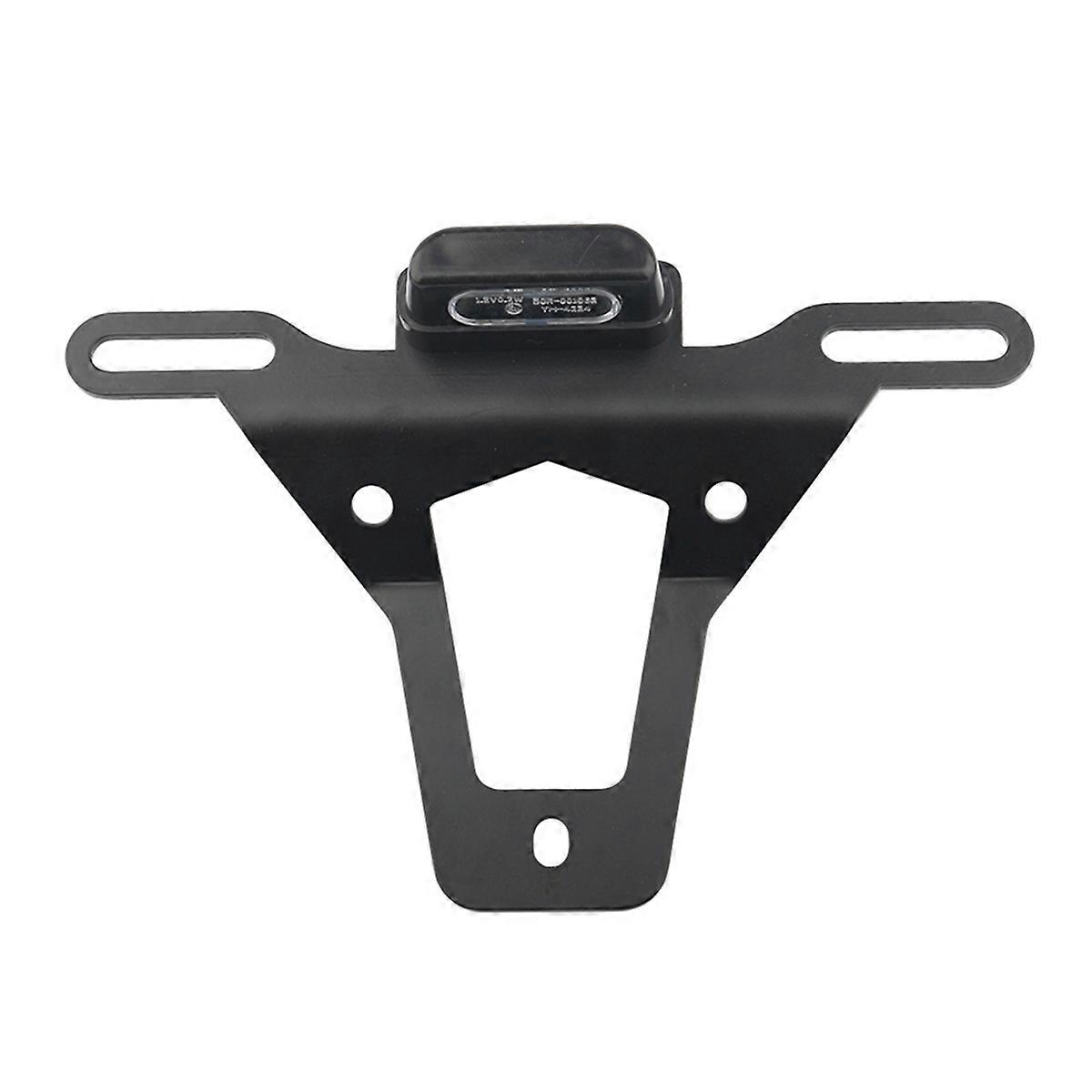 Motorcycle Accessories License Plate Holder with LED Light for DAX125 ST125 125 125 2022-2024