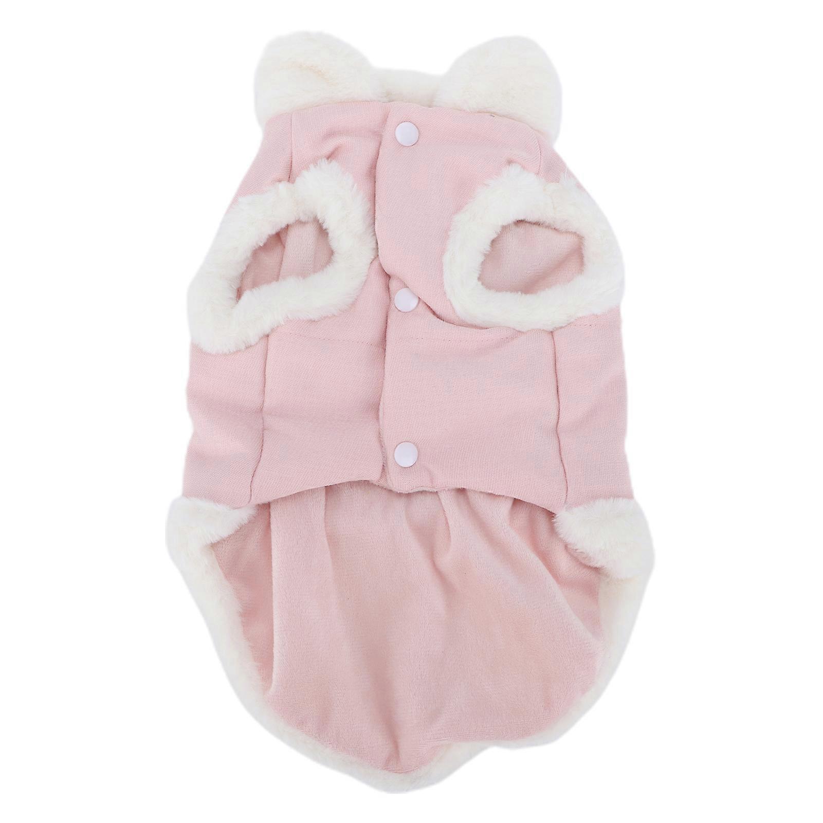 Pet Sweater Coat Winter Plush Warm Vest Style Soft and Fluffy Pet Clothes for Small Dog