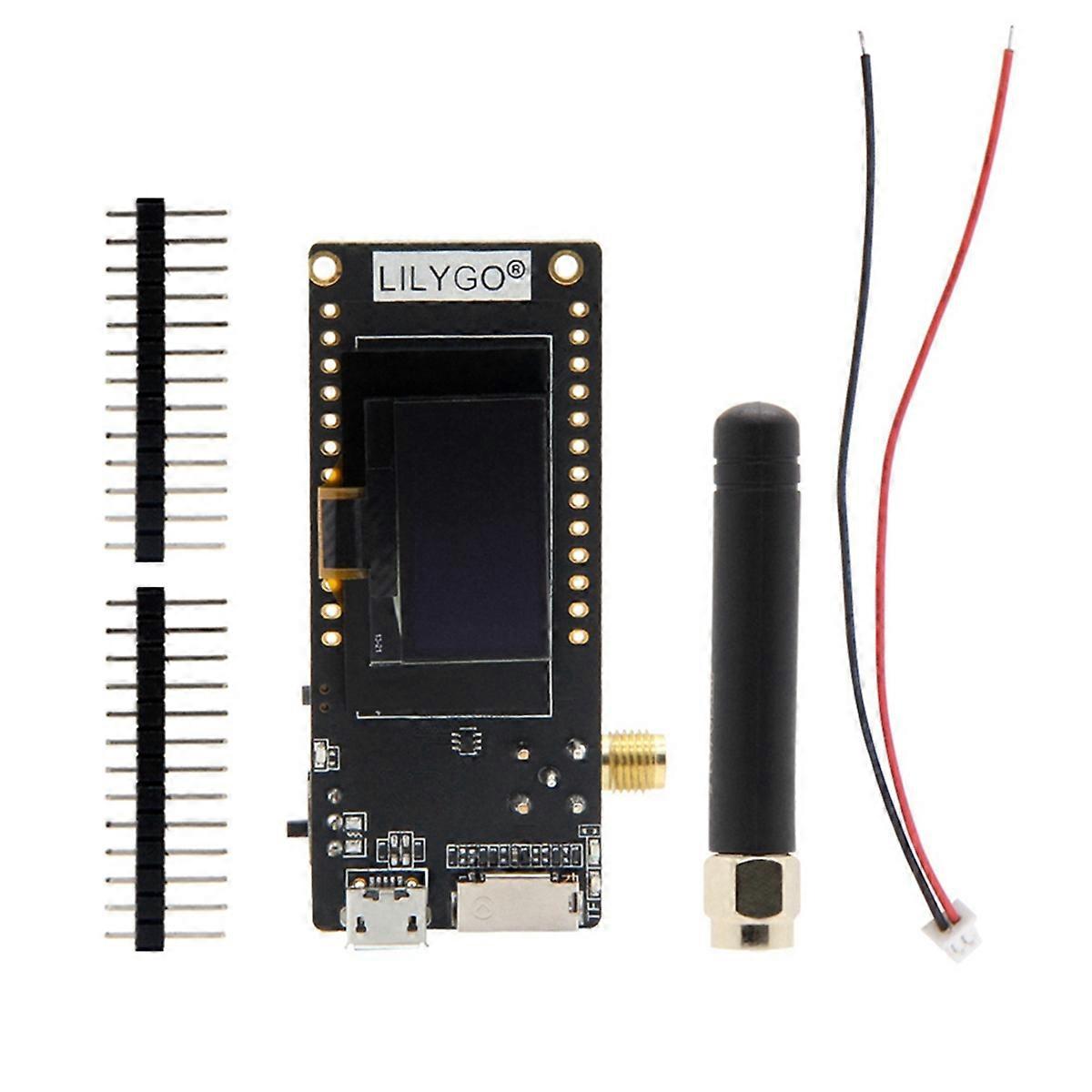 Πλακέτα ανάπτυξης LoRa32 V2.1 ESP32 με WiFi, Bluetooth, οθόνη OLED 0,96 ιντσών, ασύρματη μονάδα LoRa32 V2.1 868MHz