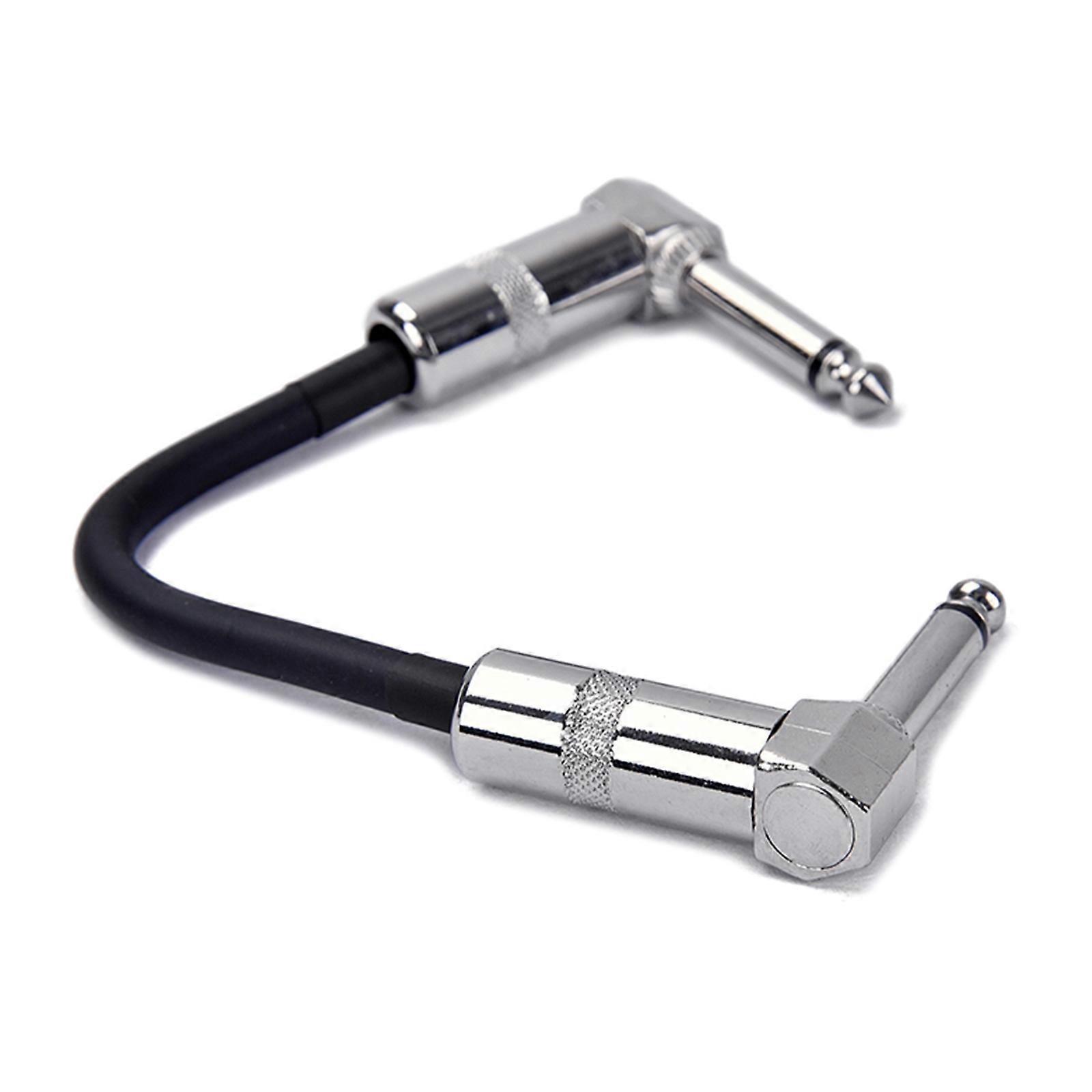 Hiljainen Laadukas kitaran patch-kaapeli Suorakulmaiset kitaran patch-kaapelit Ammattimaiset patch-kaapelit kitarapeedaaleille