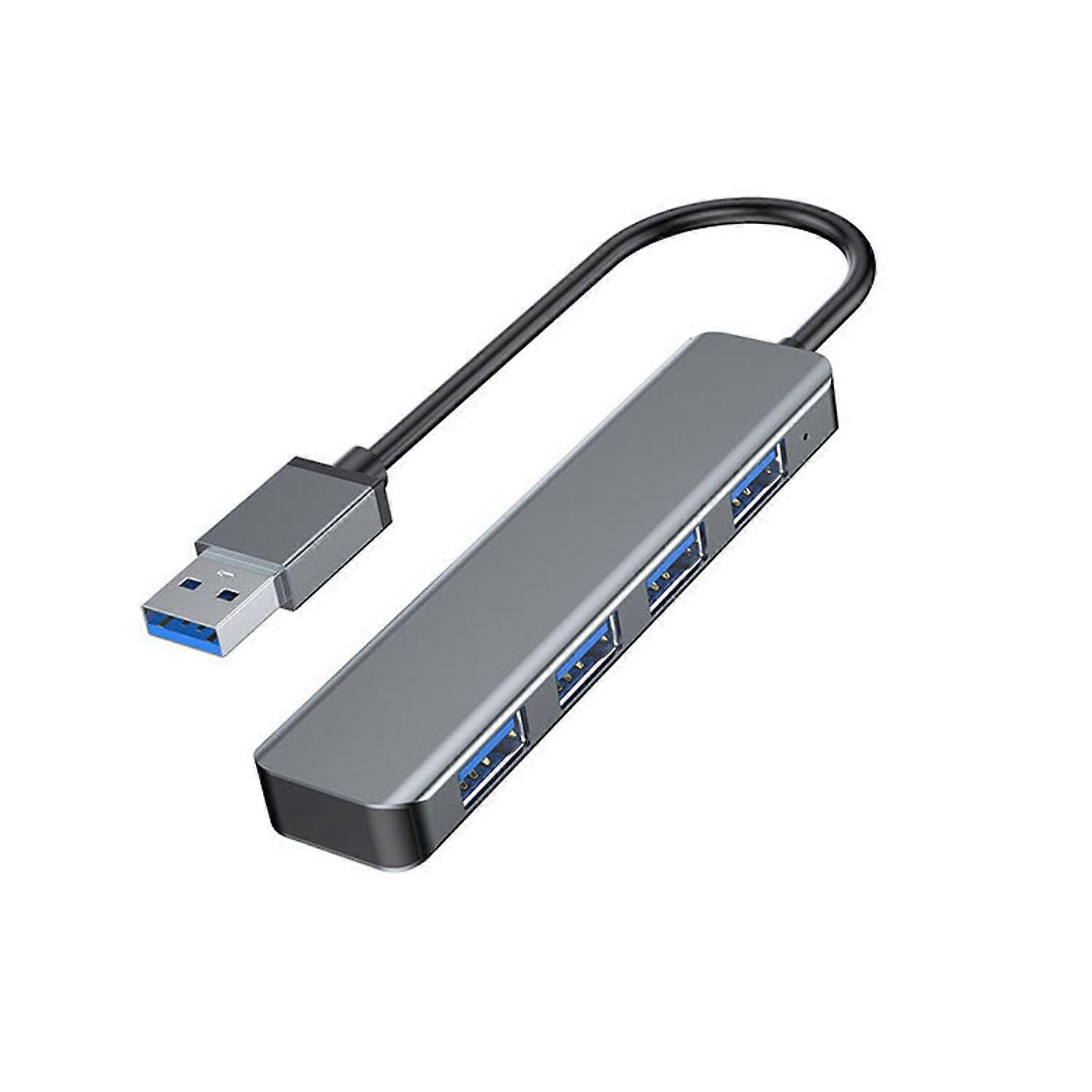 4 Port USB 3.0 2.0 Slimmer Type C Splitter Extended Cable for Desktop Laptop