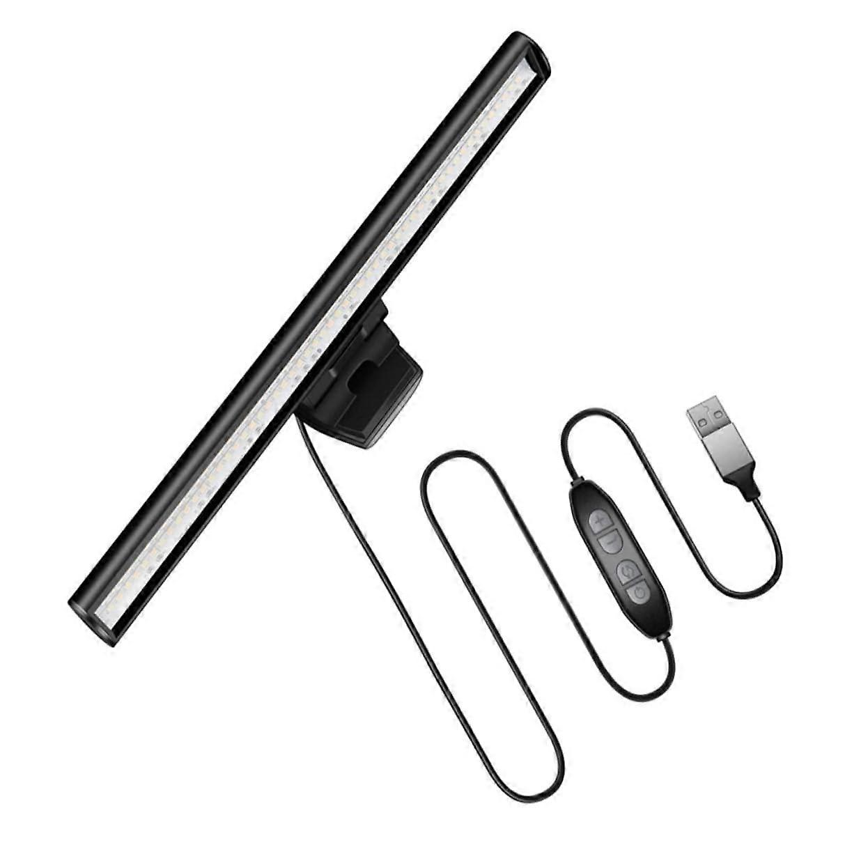 Computer Monitor Hanging Light Led Screen Lighting Soft Bright 10 Brightness Levels Protect Your Eyes