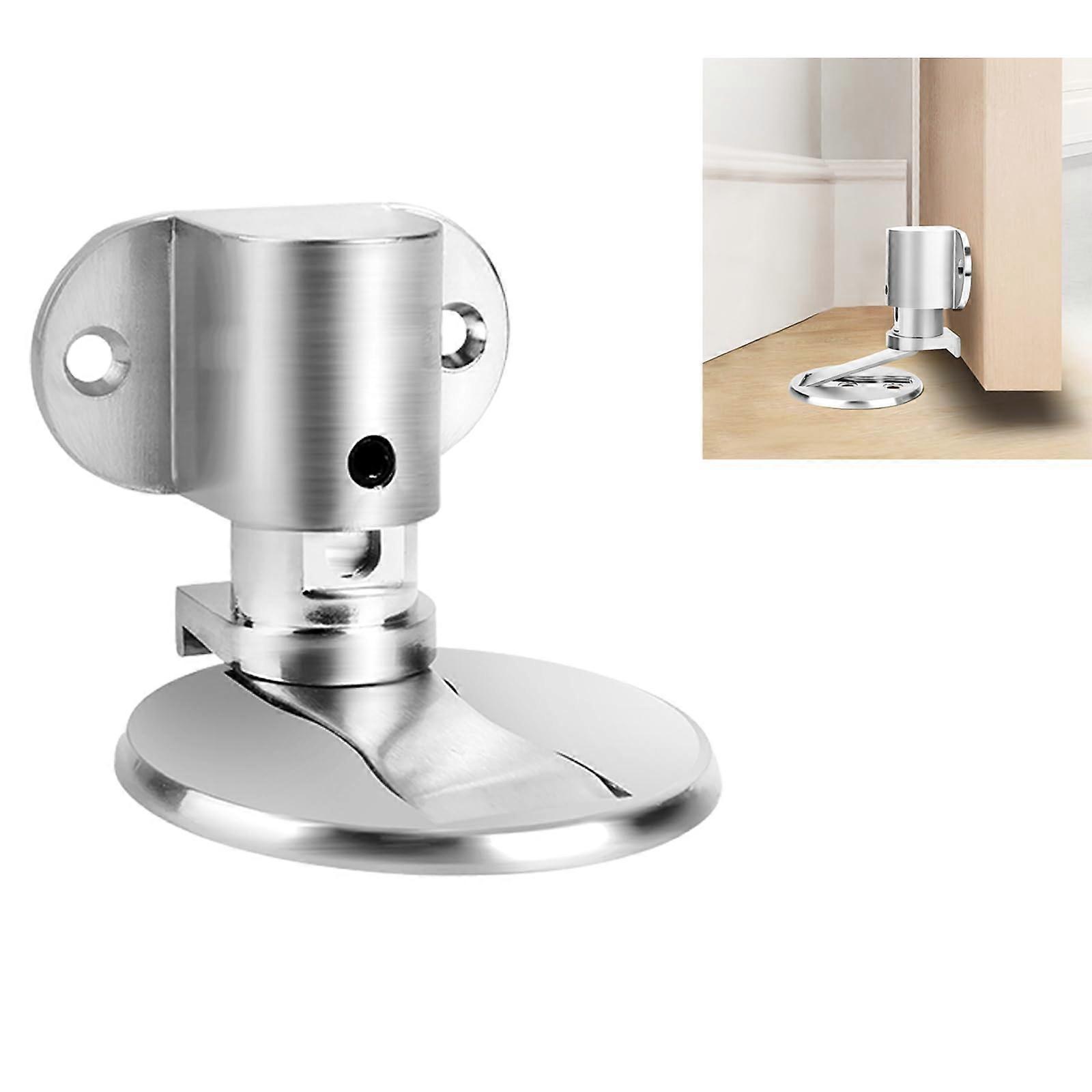Magnetic Door Stopper for Floor Assembly, Inside Use, Adjustable Size, Strong Mutalism Magnet, Durable Material