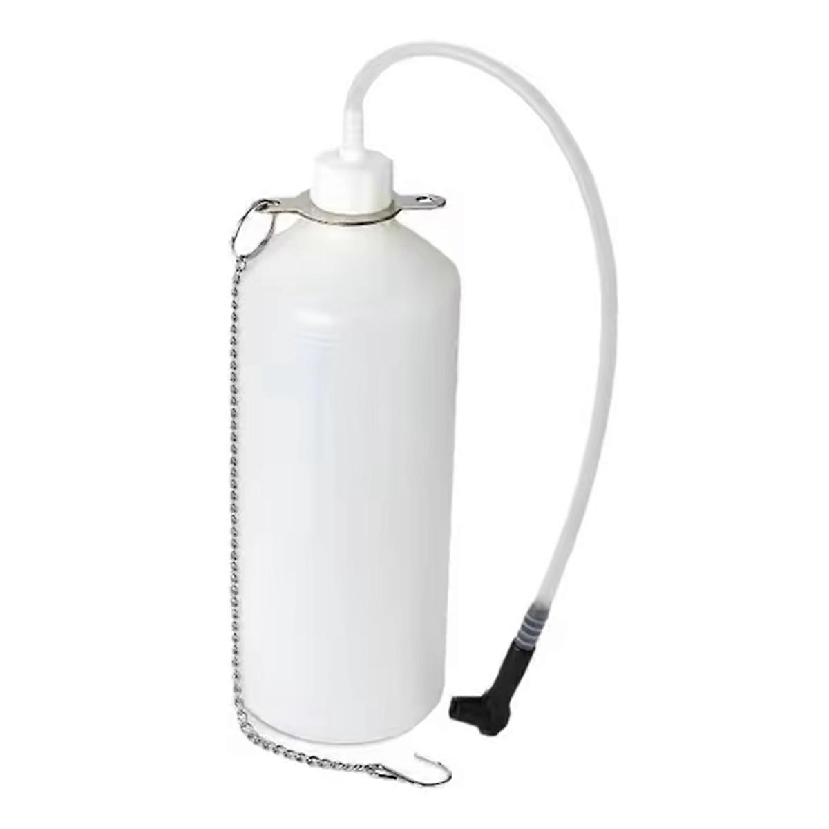 Brake Fluid Bleeder Bottle 1L Brake Bleeding Tool Set Flexible Auto Brake Fluid Extractor Brake Syst