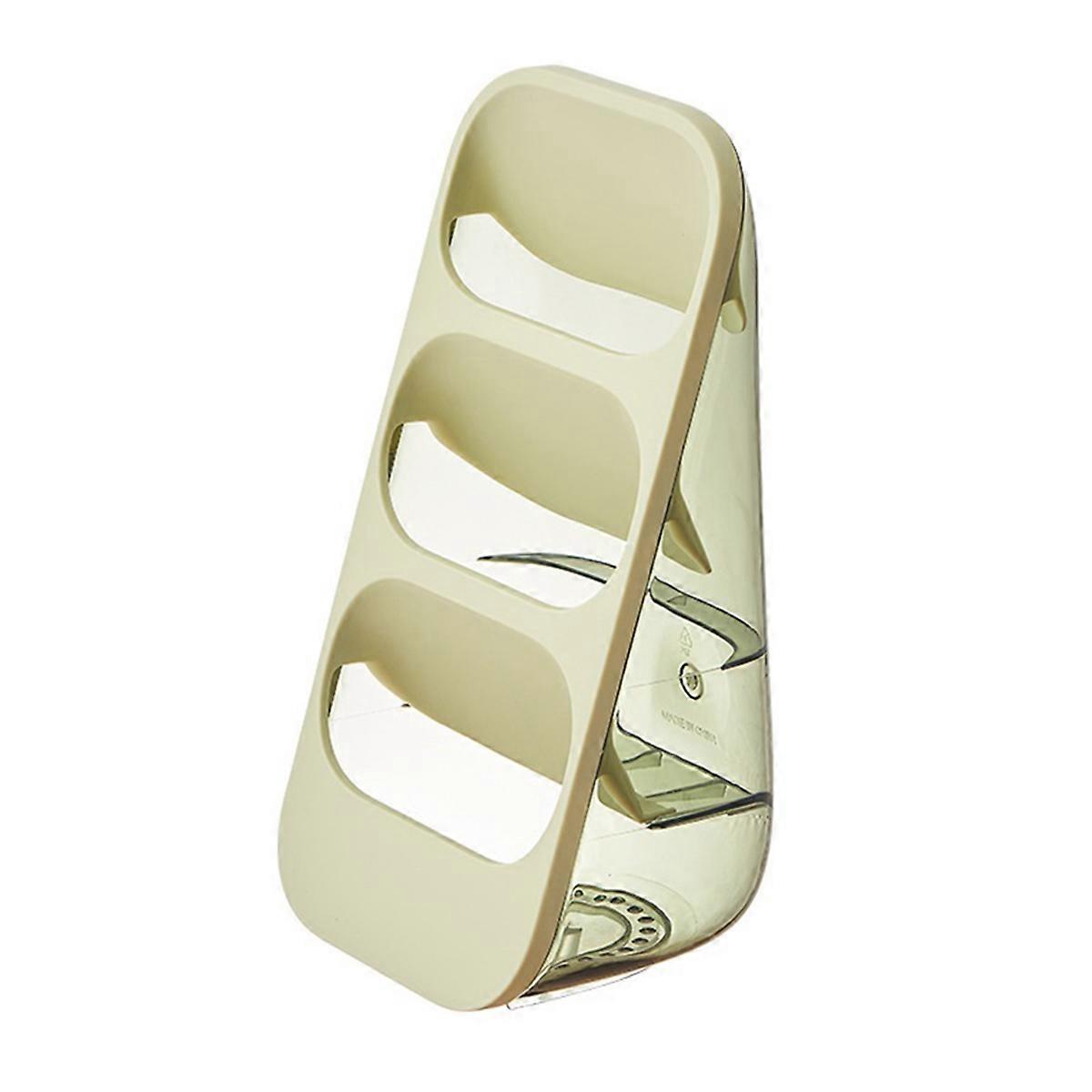 Kitchen Storage Rack for Utensil & Silverware Drainer Holder, Green