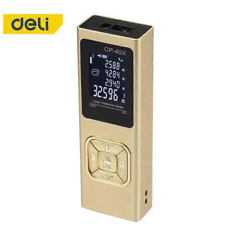 Jufune Cp-40x High Accurate Roulette Laser Distance Meter Measuring 40m Precision Pro Range Finder