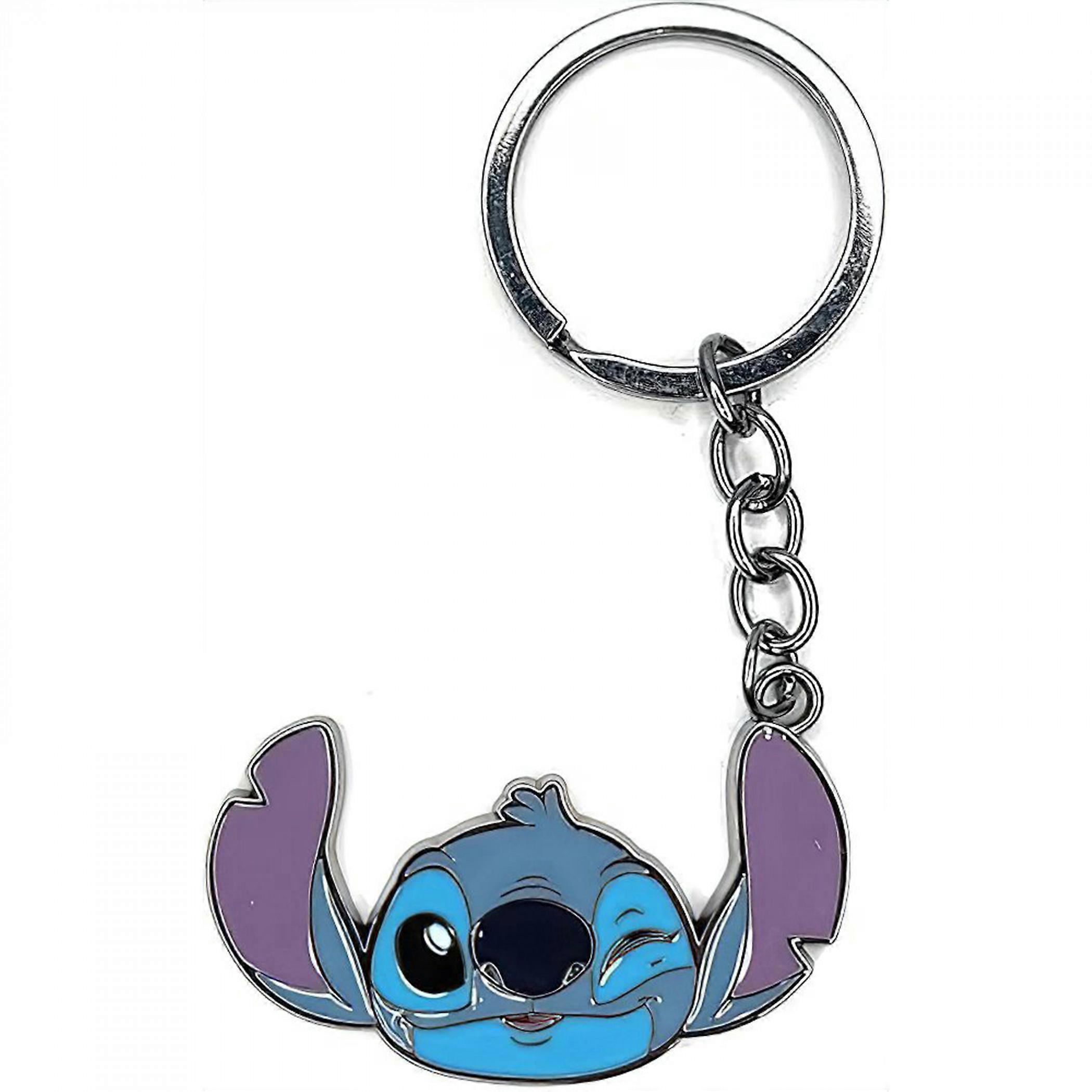 Lilo and Stitch Winky Face Keychain