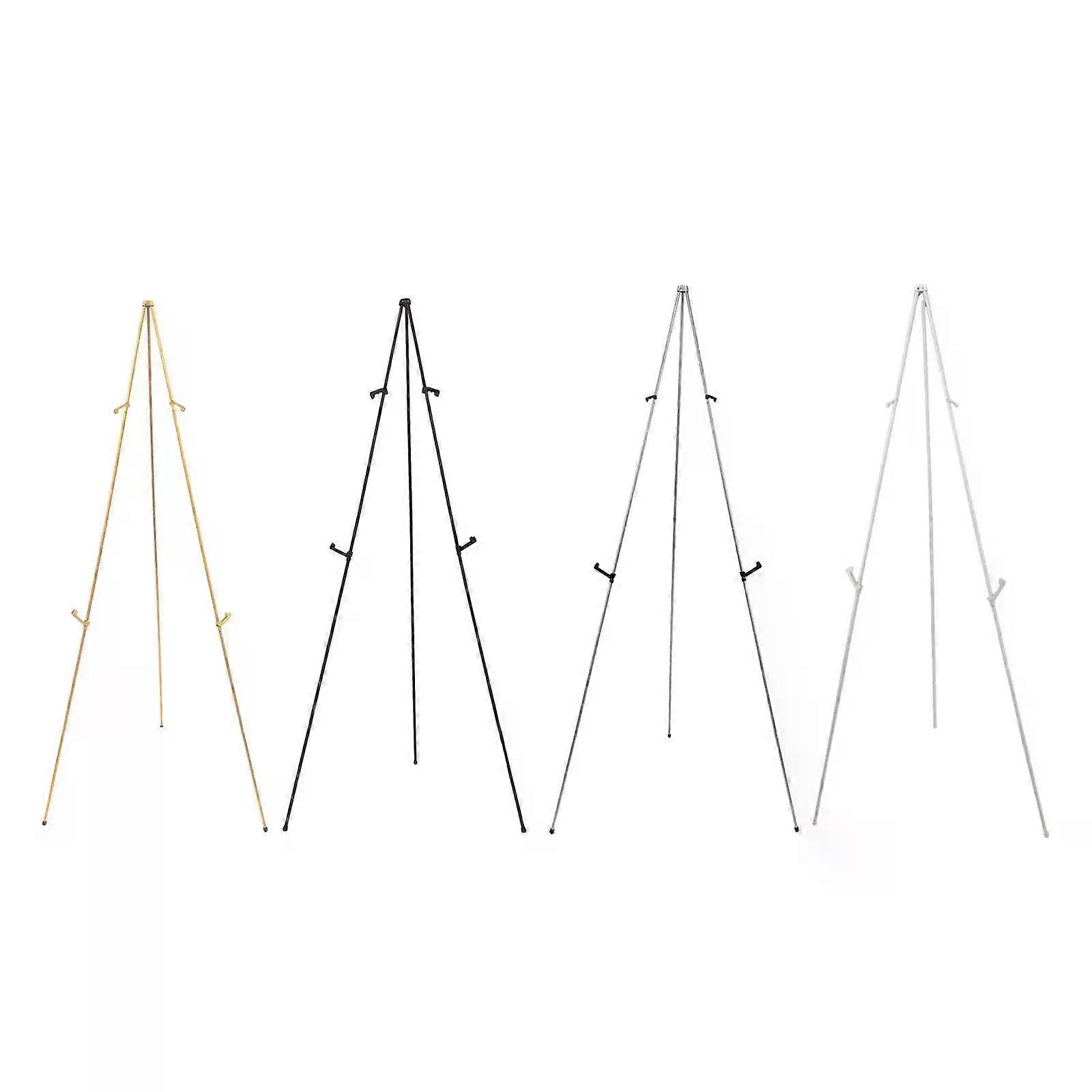 Telescoping Display Easel Picture Display Rack Folded with Carry Bag DIY Supplies Tripod Shelf Poster Holder Stand for Arts