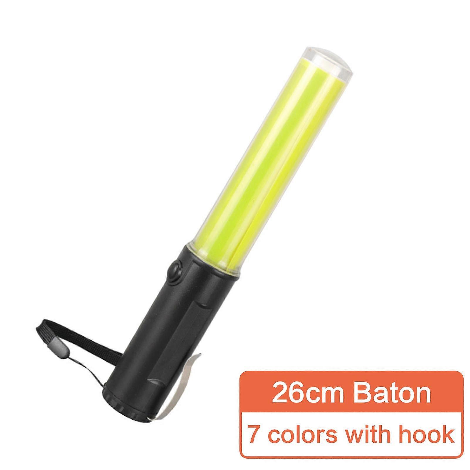 High-Visibility Traffic Baton - Durable, Waterproof, Multi-Mode, 200m Range, 8-15hr Use