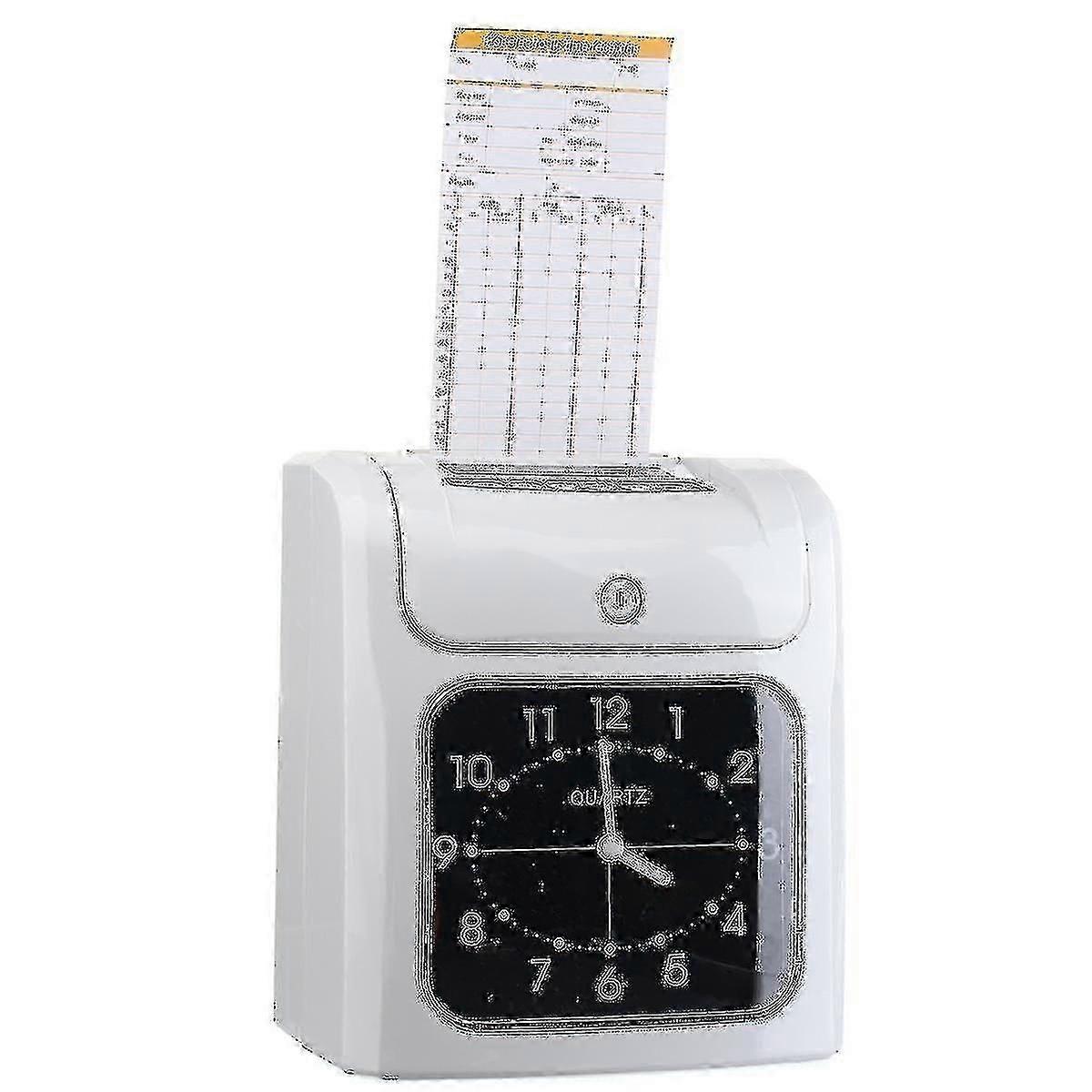 Electronic Employee Analogue Time Recorder Time Clock With Card Time Attendance Machine