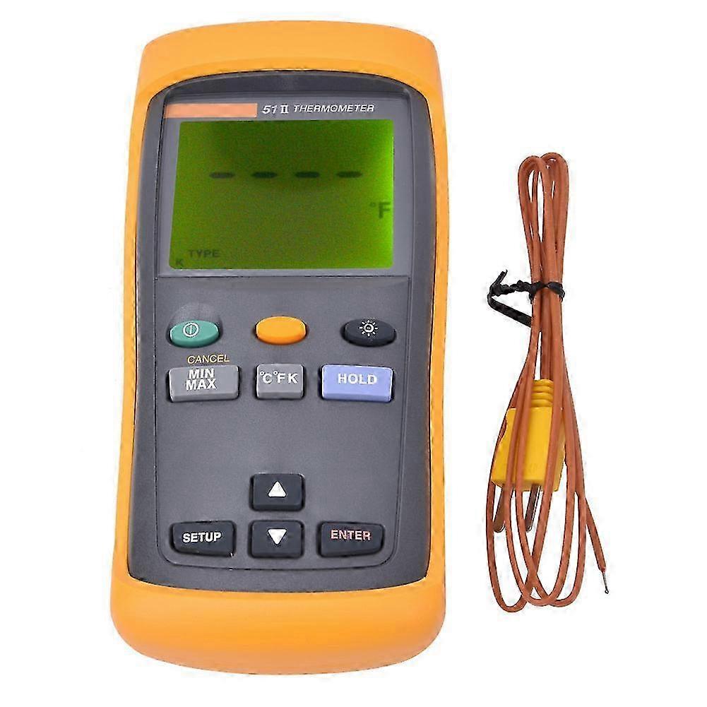 Portable Contact Type Lcd Digital Handheld Thermometer Thermocouple Sensor