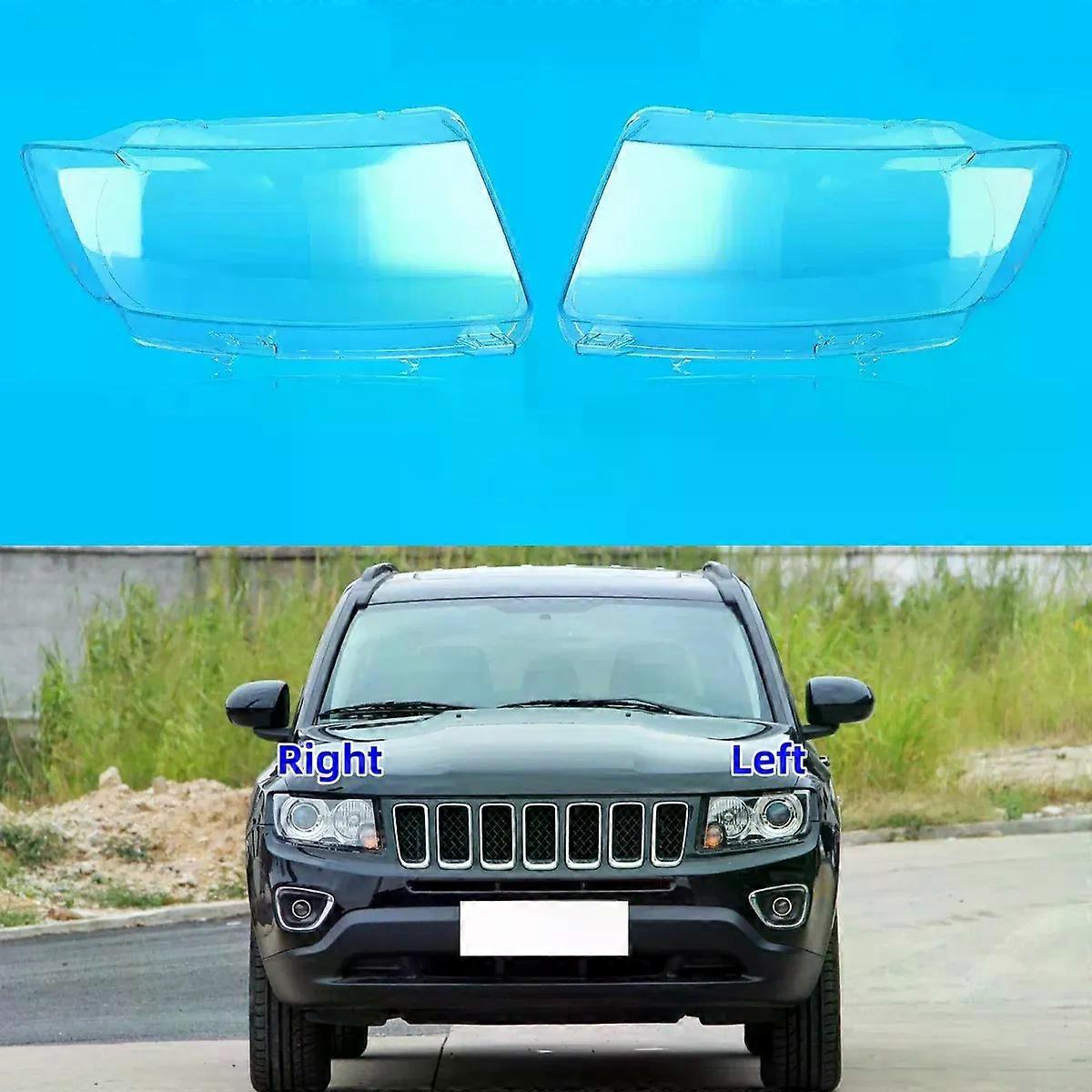ExquisiteFor Jeep Πυξίδα 2011 2012 2013 2014 2015 2016 Διαφανές περίβλημα Μπροστινοί προβολείς Φακός Κάλυμμα κελύφους Γυάλινο κάλυμμα λαμπτήρα Αμπαζούρ
