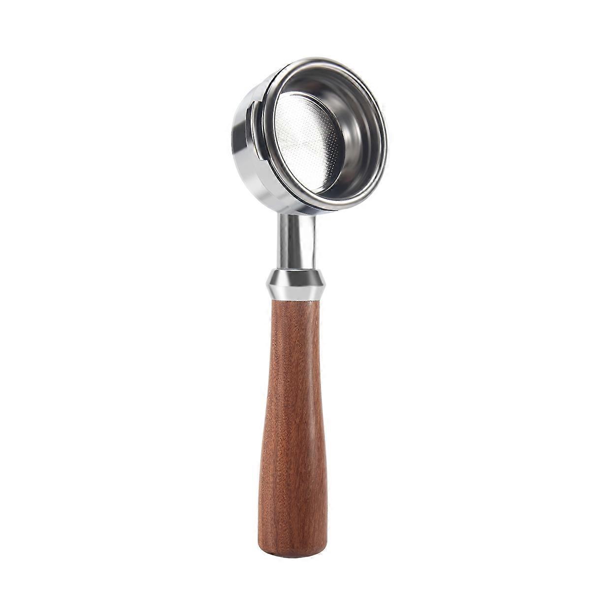 Coffee Bottomless Portafilter Coffee Machine Wood Handle Filter Coffee Accessories for -310/-510 K88