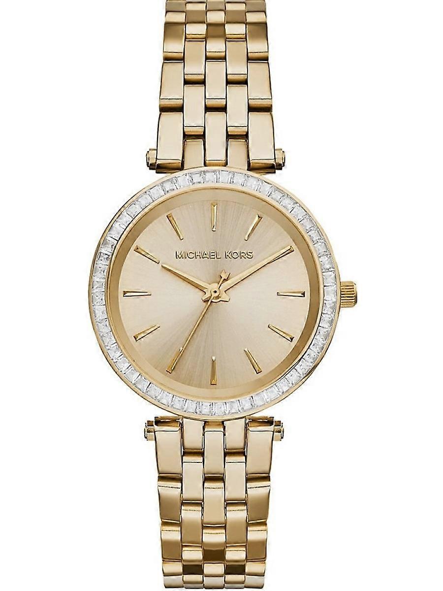 Michael Kors Ouro Aço Inoxidável MK3365 Relógio Feminino