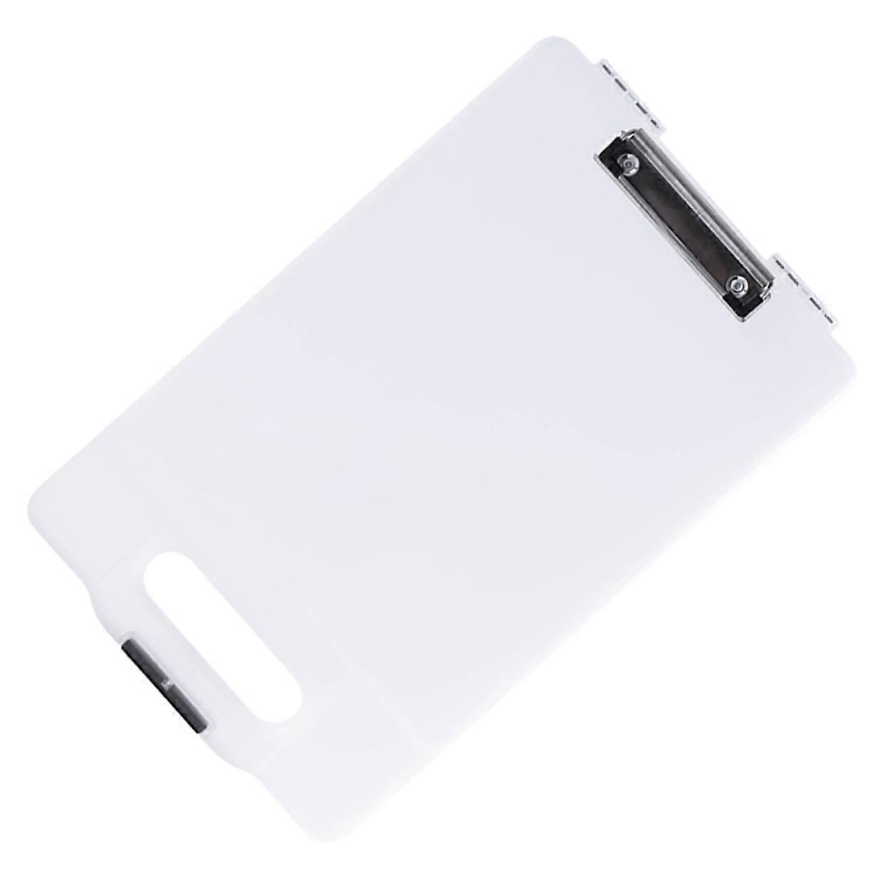 Collapsible Storage Bins Clipboard File Folder Organizer Portable Document Holder for Office and Home Use