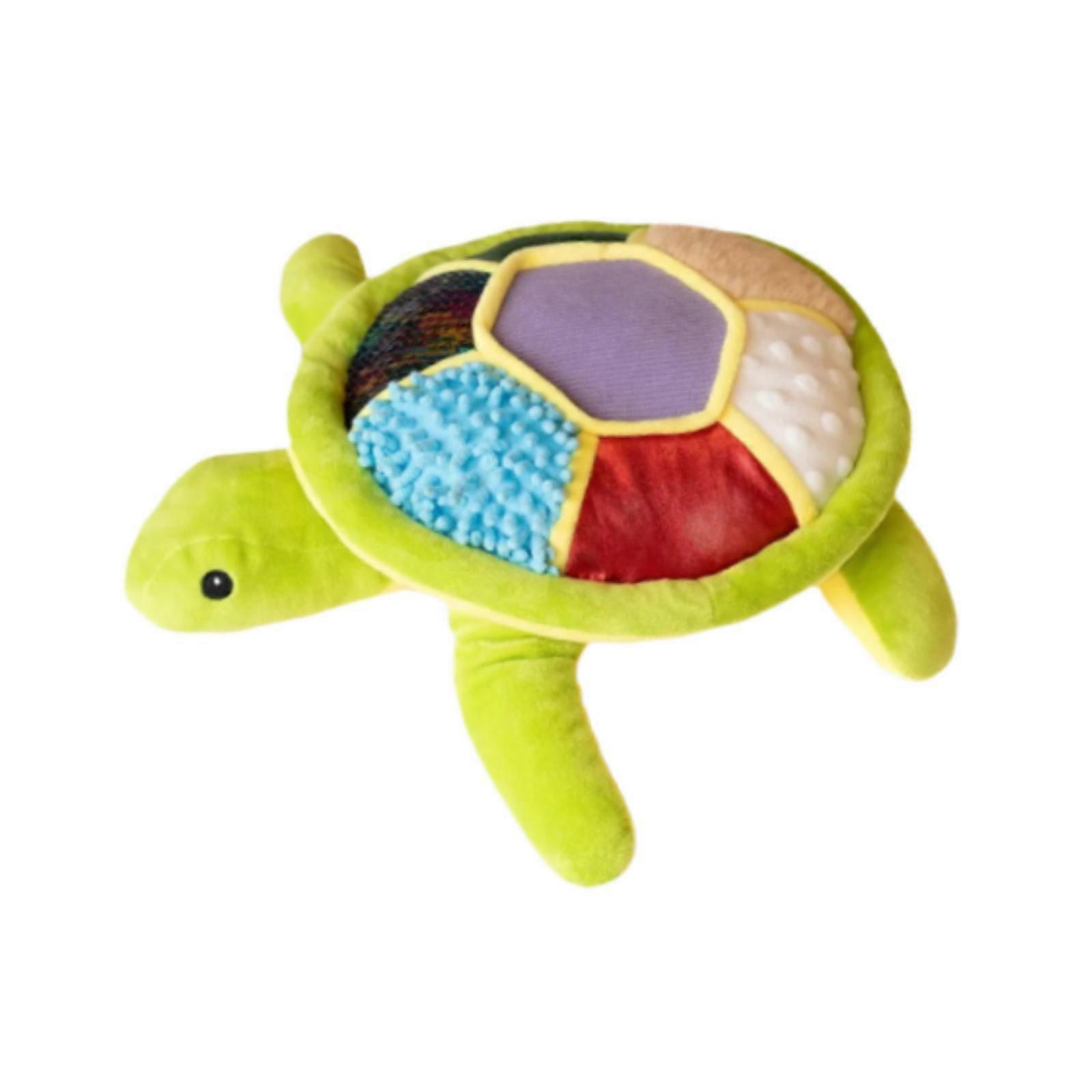 Sensory Turtle Toy Learn Colors Collectible Emotion Soothing Stuffed Animal