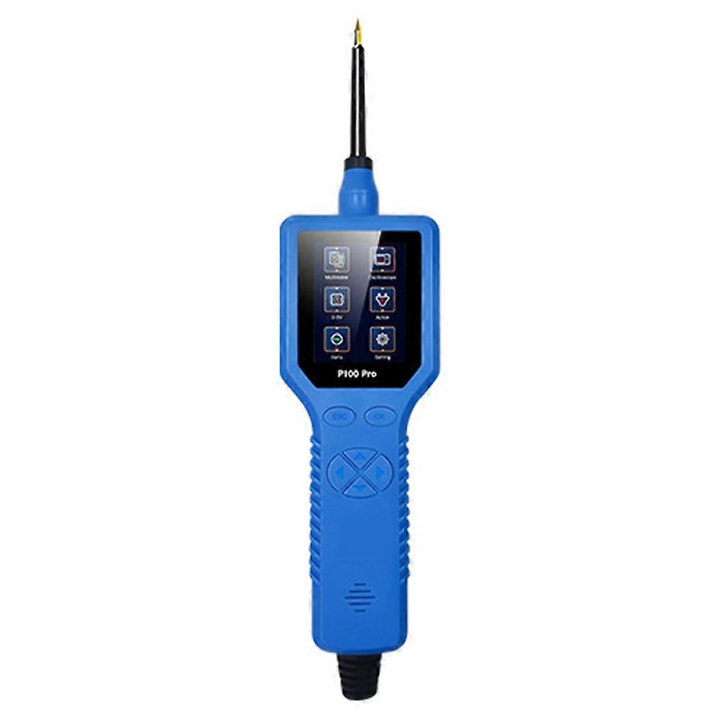 Car Voltage Detector Test Pen Digital Display Circuit Tester for Large Repair Shop Maintenance Company Daily Detection  Blue