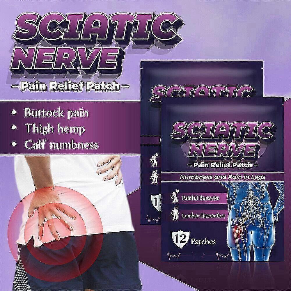 Sciatica Nerve Pain Relief Patch Heating Patch Meridians Plaster  6 bags