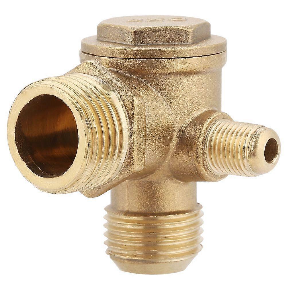 High quality  Air compressor check valve tee 20*19*10mm full copper