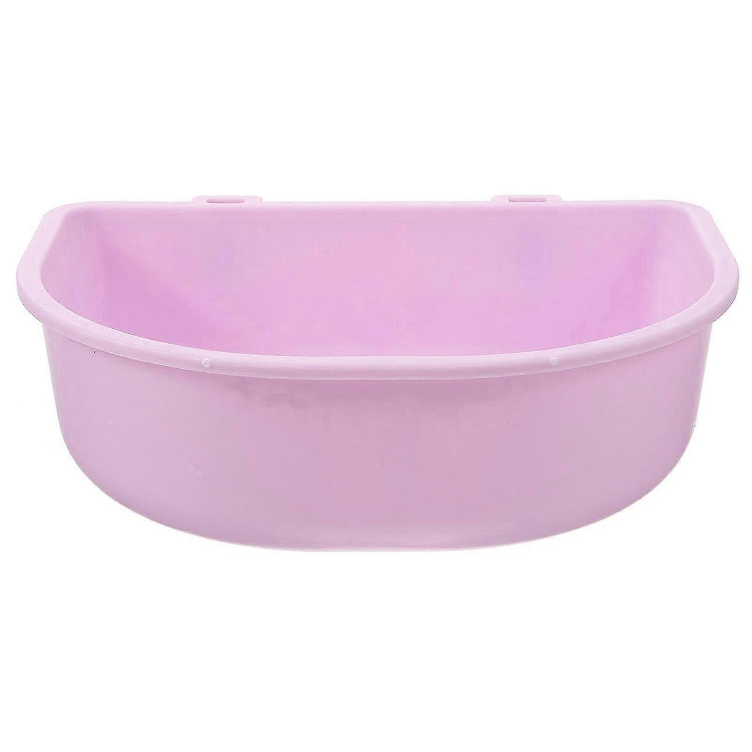 Pet Food Bowl Hanging Type Pet Cat Dog Bowl Detachable Pet Cage Food Water Bowl