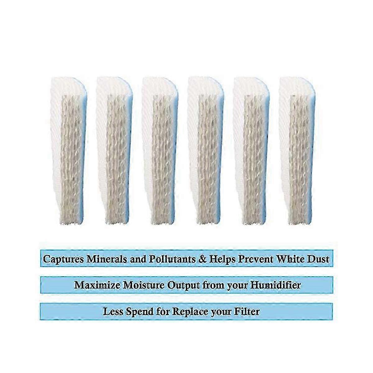 9PCS Replacement Air Humidifier Filter Fit for HFT600 HEV615 HEV615B HEV615W HEV620 HEV620B HEV620W