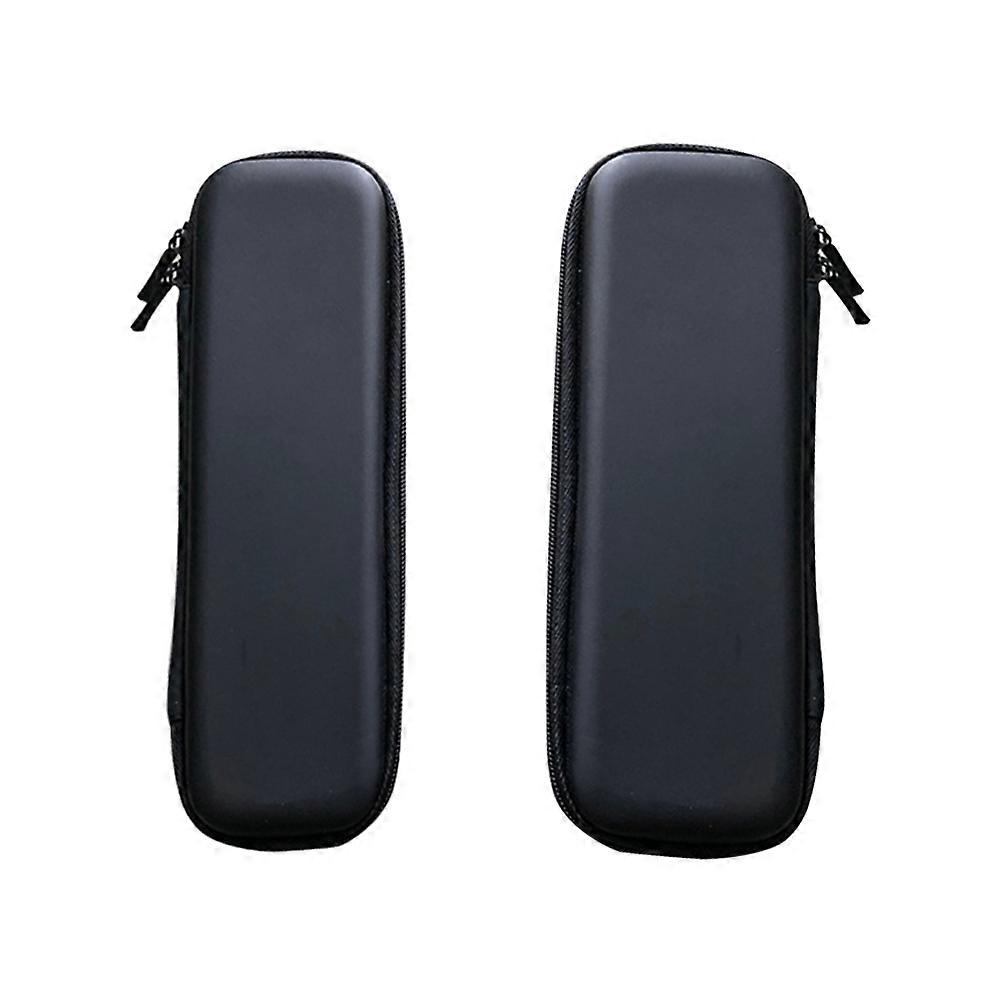 2Pcs Multi-function Makeup Tool Bag for Women with EVA Material Large Capacity Black