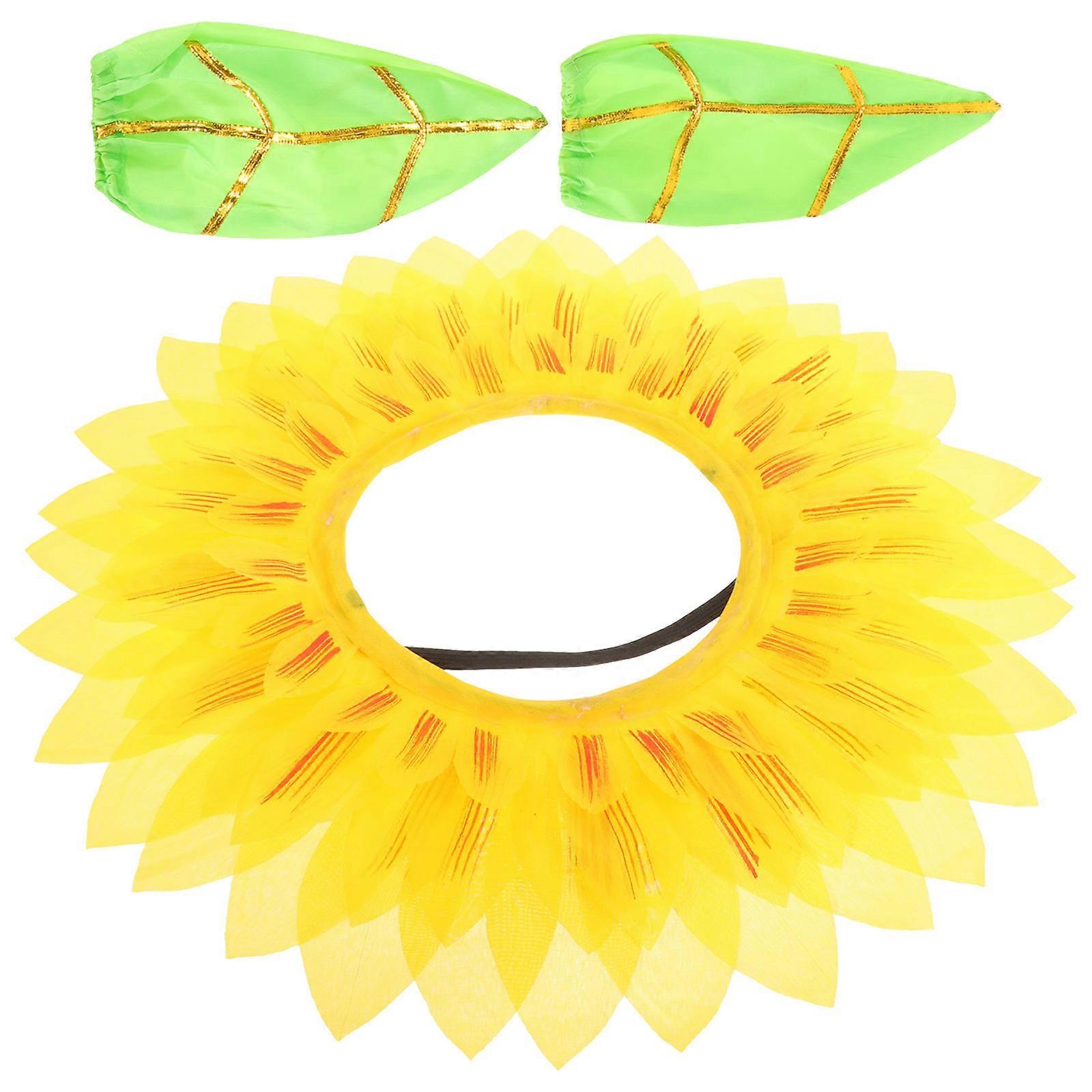 Sunflower Headset for Festive Enjoyment, Enhances Party Atmosphere, Easy to Use