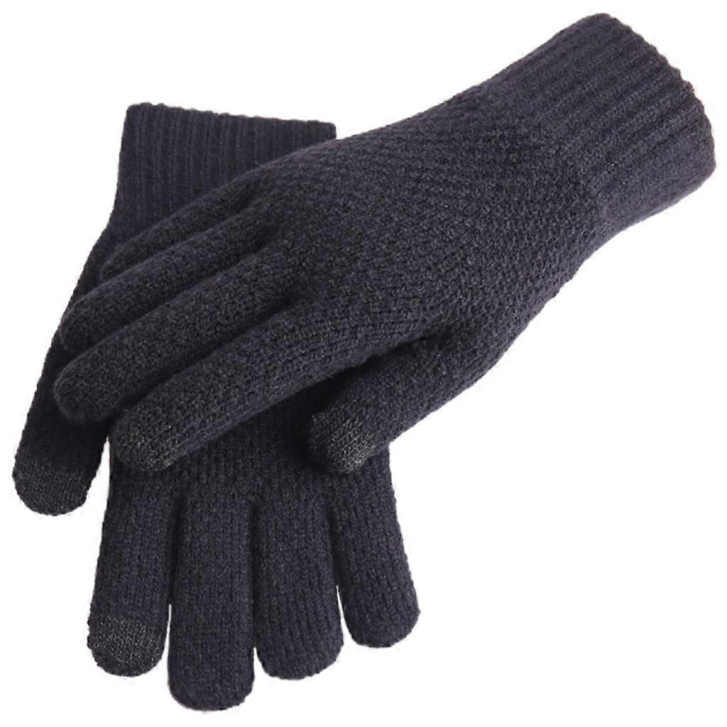 Screen Soft Windproof Fleece Knit for Skiing Driving -