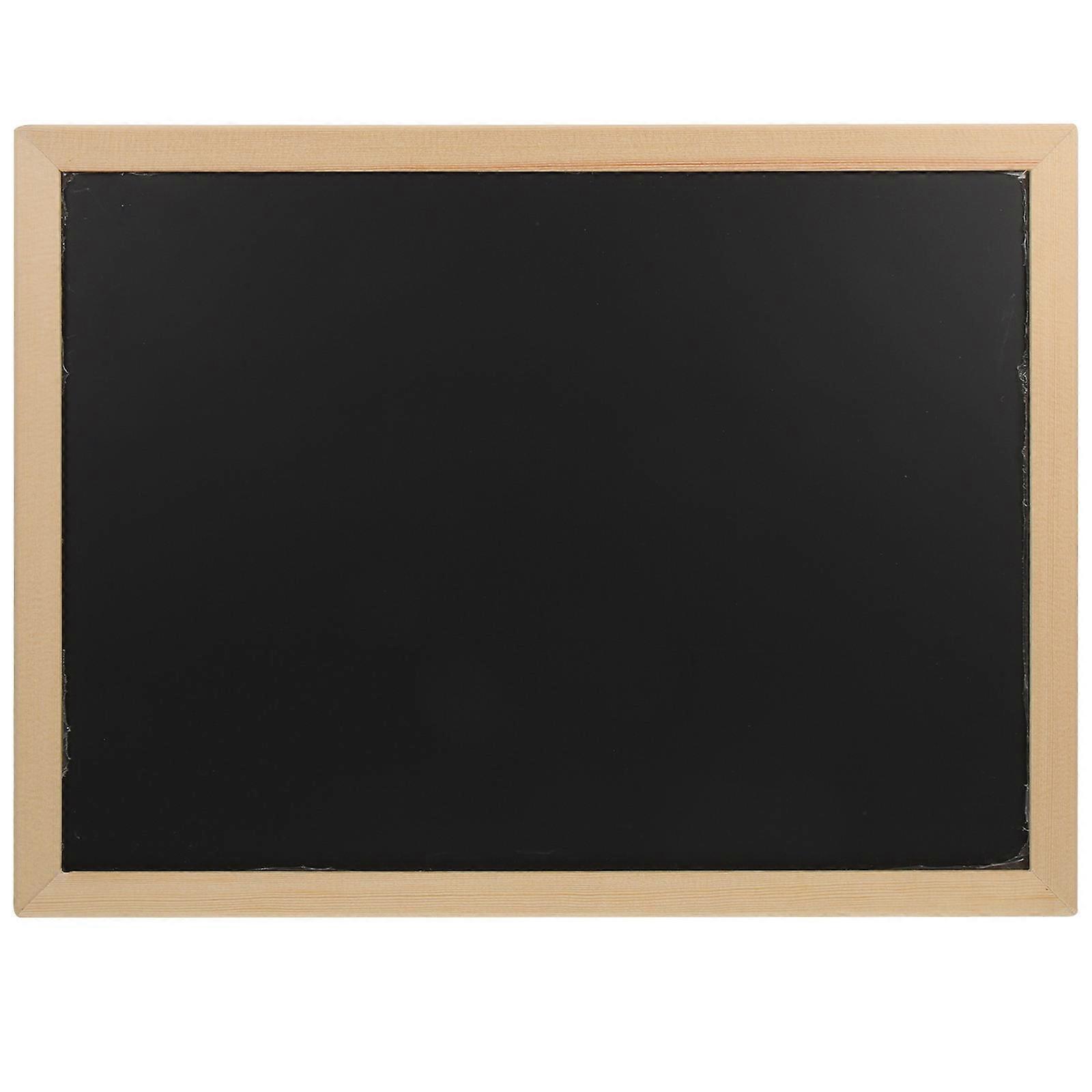 Rustic Hanging Chalkboard Sign Wooden Frame Menu Display Board for Home and Events