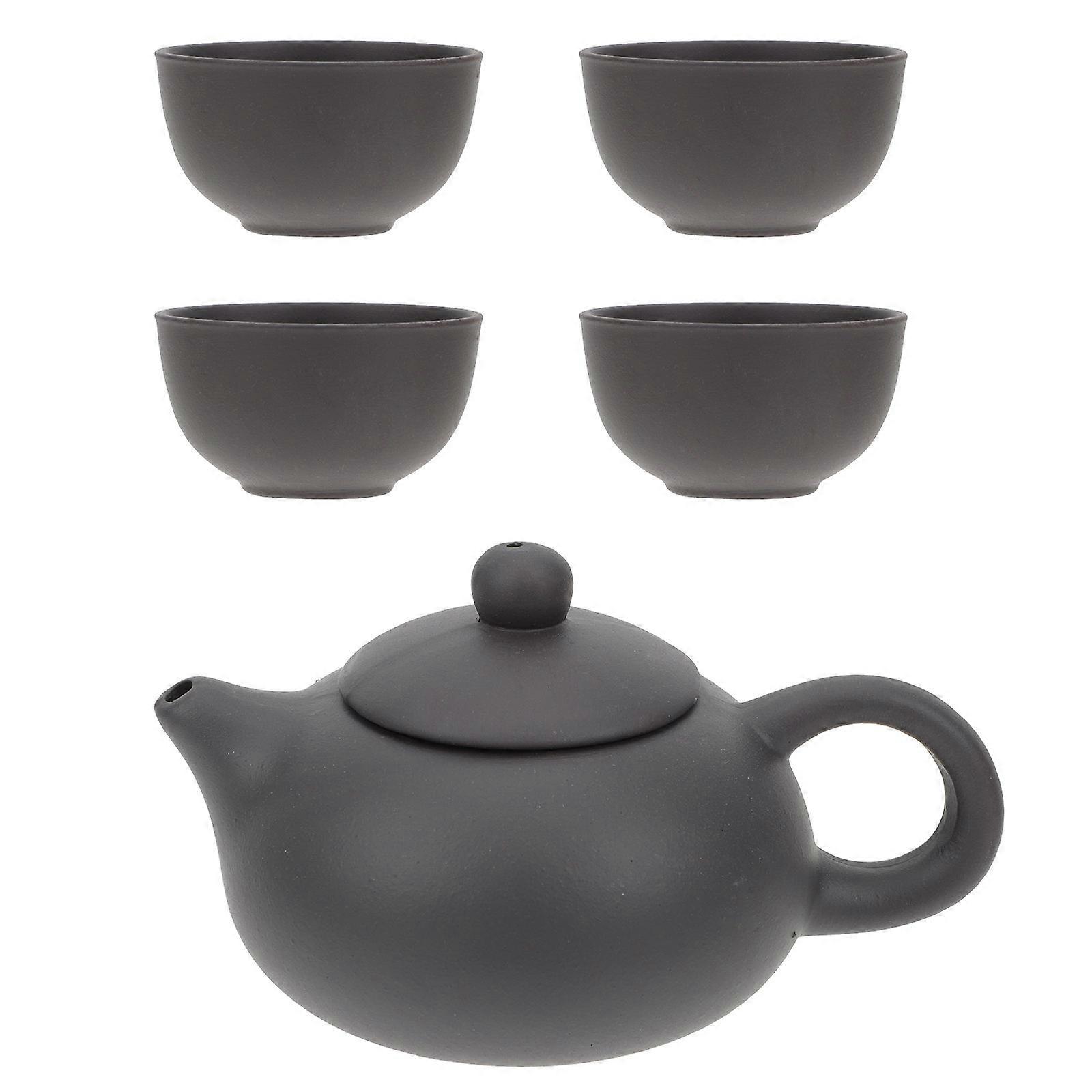Ceramic Tea Set, Portable and Stylish for Home or Teahouse Usage
