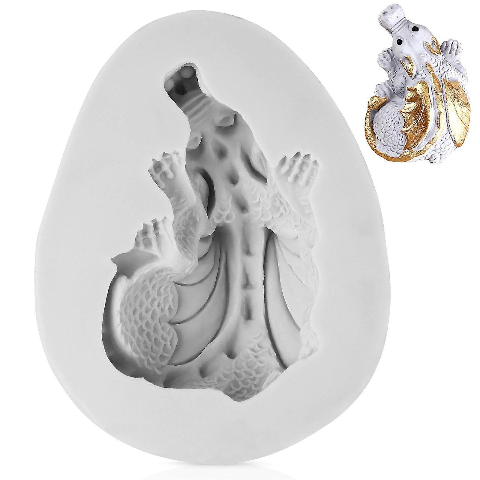 Flexible Silicone Mold in Dinosaur Shape,Enhance Your Baking Creativity