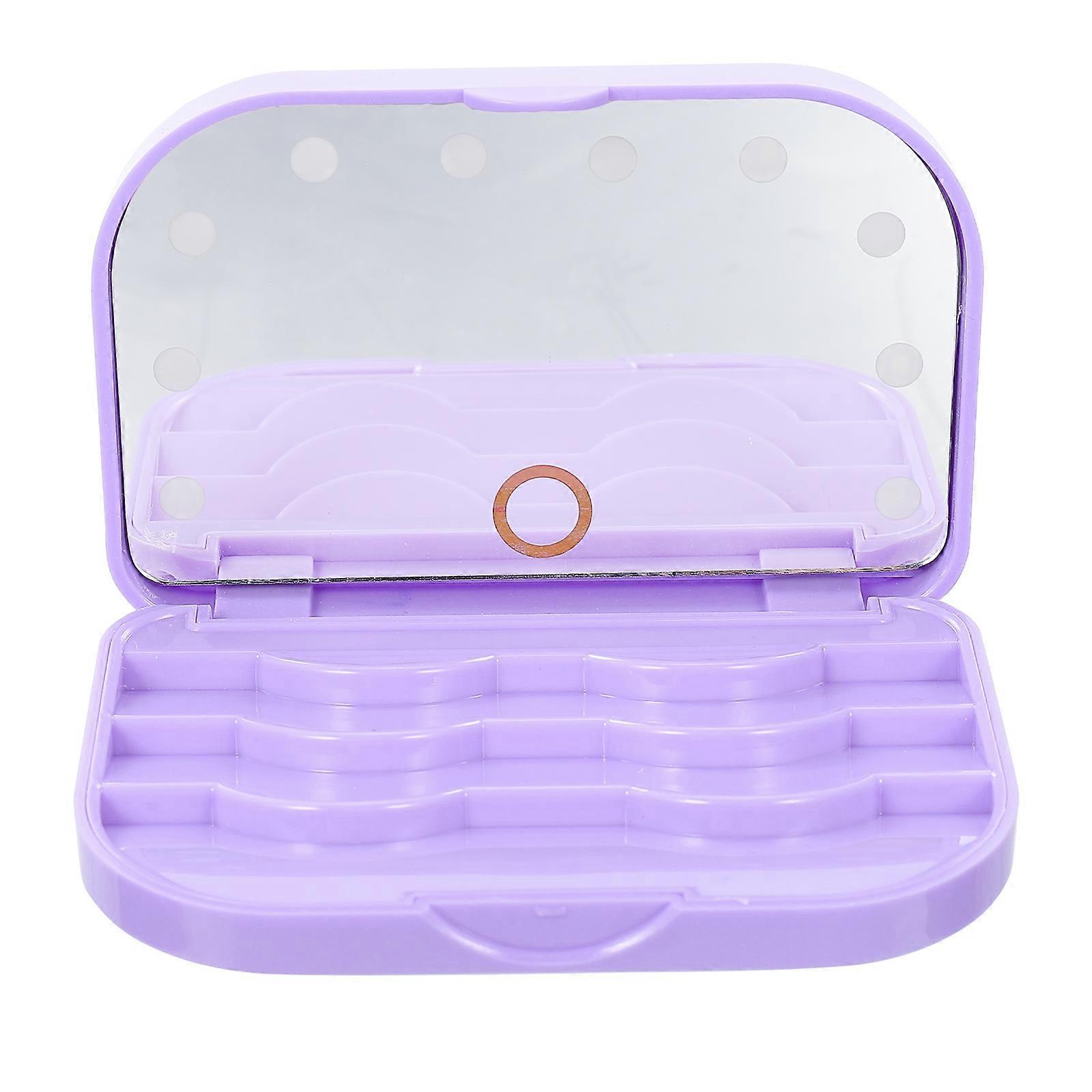 Travel Size Lash Holder with LED Function, Perfect for Shopping or Gatherings